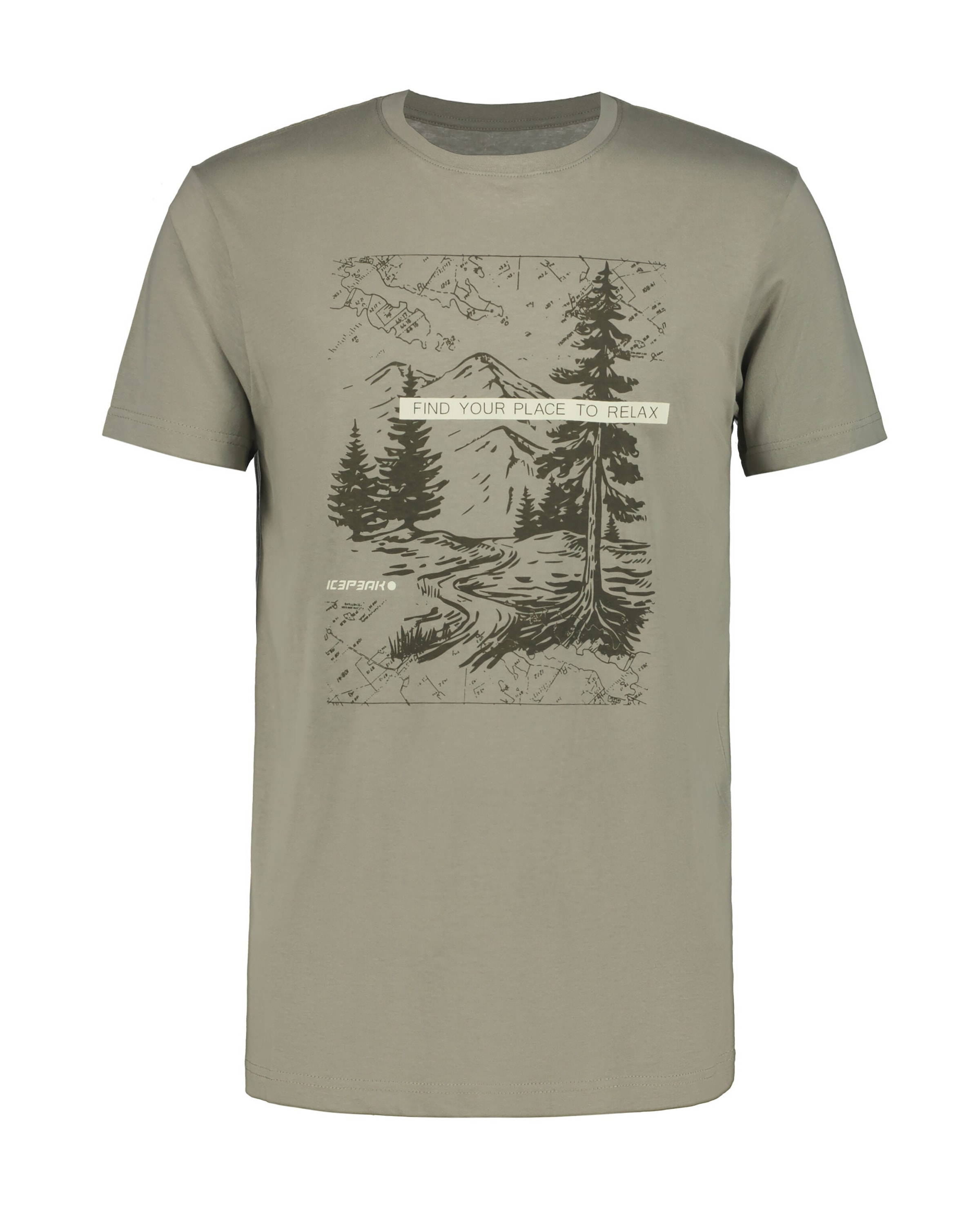 Icepeak T-Shirt »H T-SHIRT MOSBACH«, (1 tlg.)