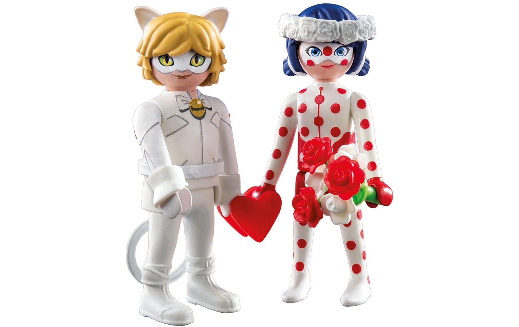 Playmobil® Spielbausteine »Miraculous Ladybugs und Cat Noirs Hochzeitstraum 71865«, (17 St.)