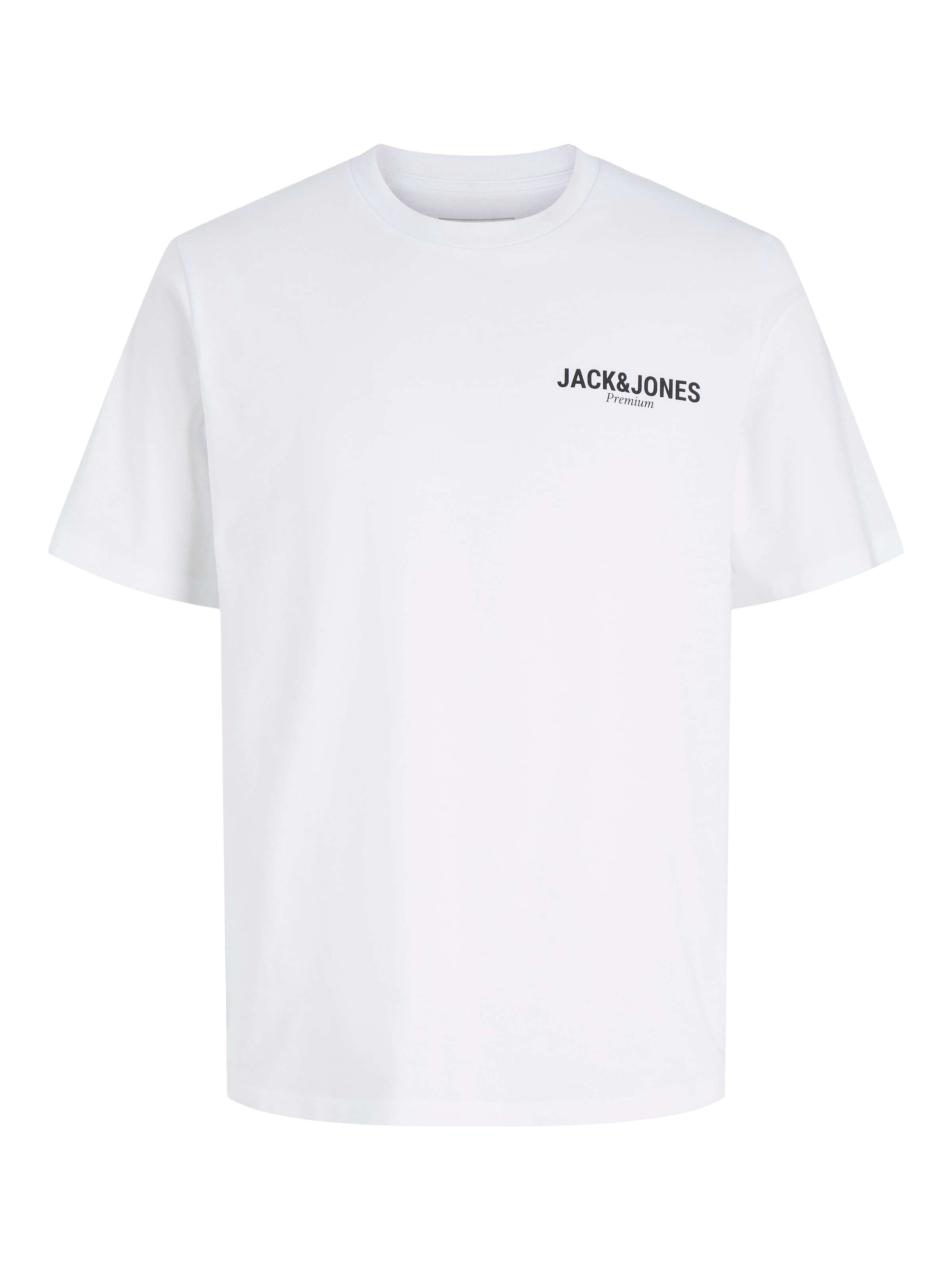 Jack & Jones T-Shirt "JPRBLAOSCAR SS TEE FST" mit Logo Schriftzug