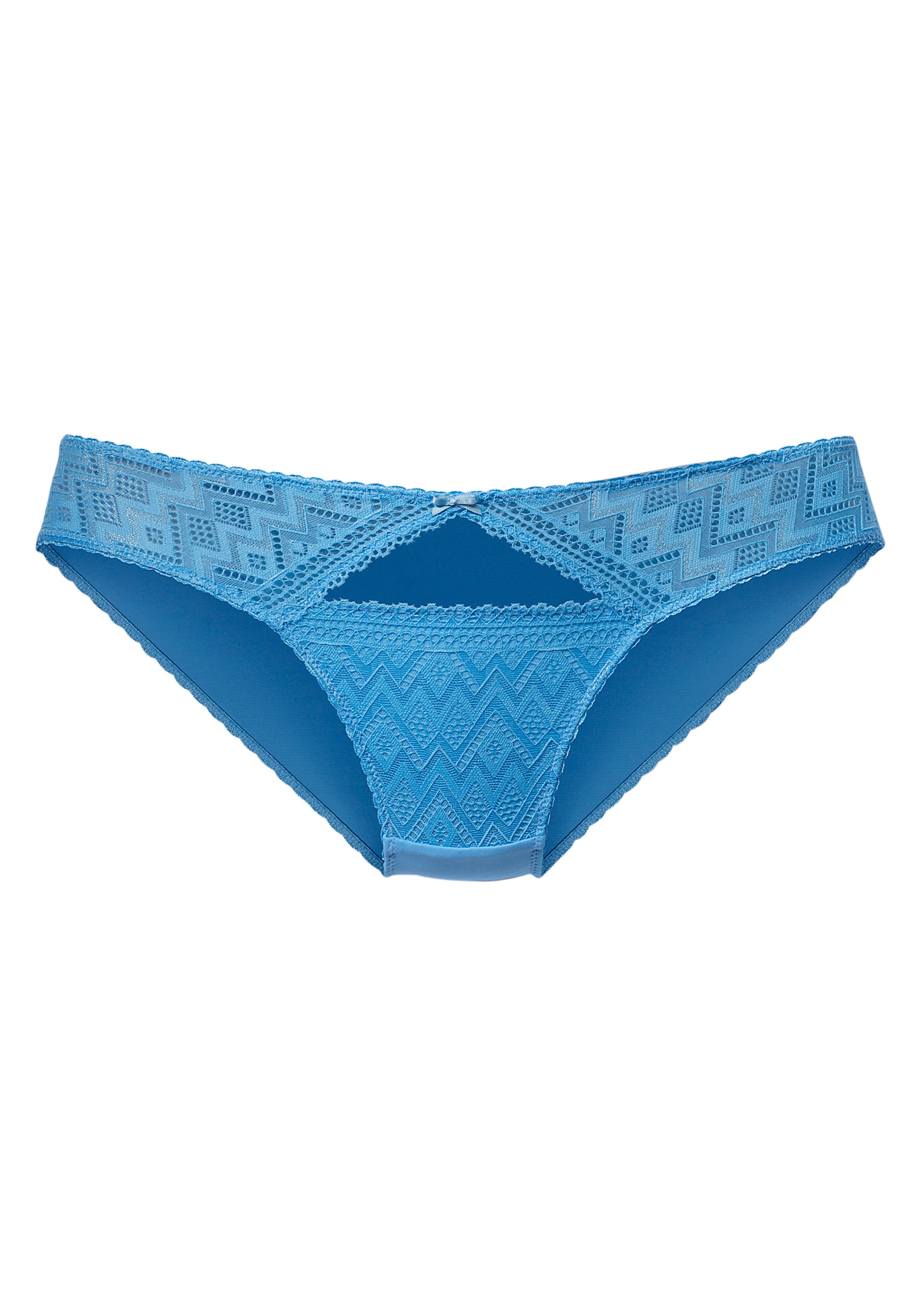 s.Oliver Bikinislip, aus graphischer Spitze mit modischem Cupt-Out