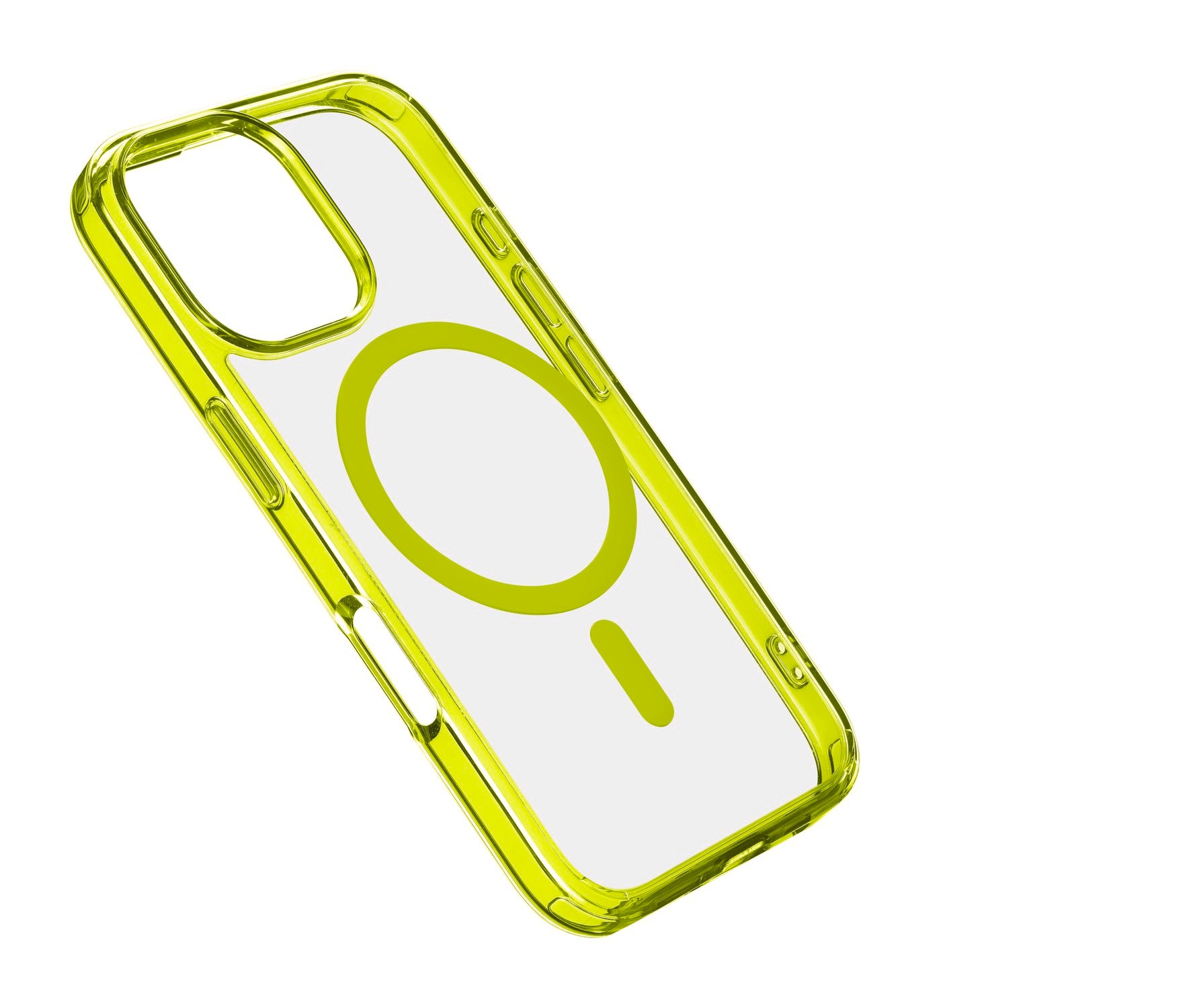 Cellularline Handyhülle »Iconic MAG MagSafe Case für Apple iPhone 16 Pro«, Backcover, Schutzhülle, Handyschutzhülle, Case, Schutzcase, stossfest