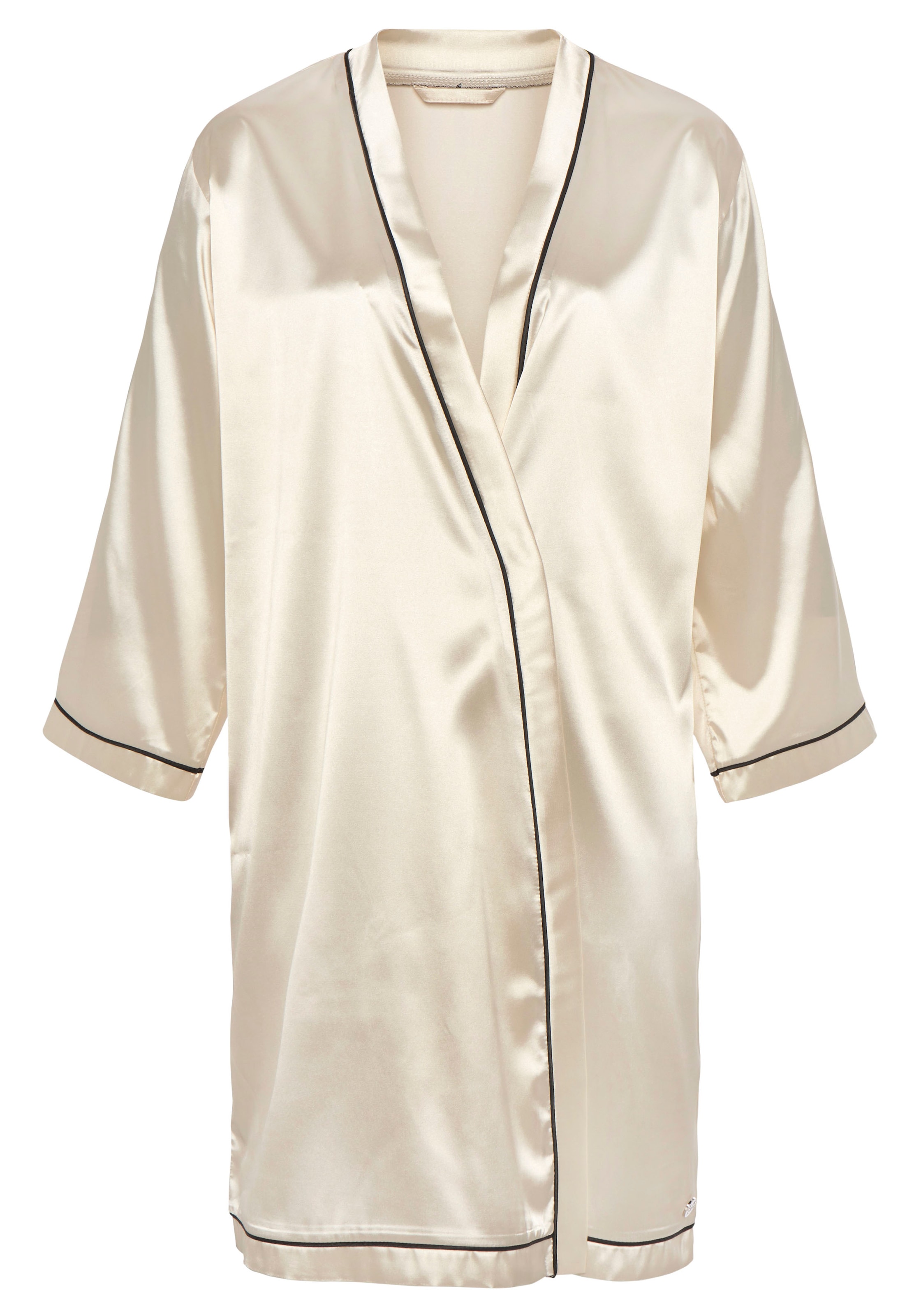 Bruno Banani Kimono, mit Kontrastpaspel-Details