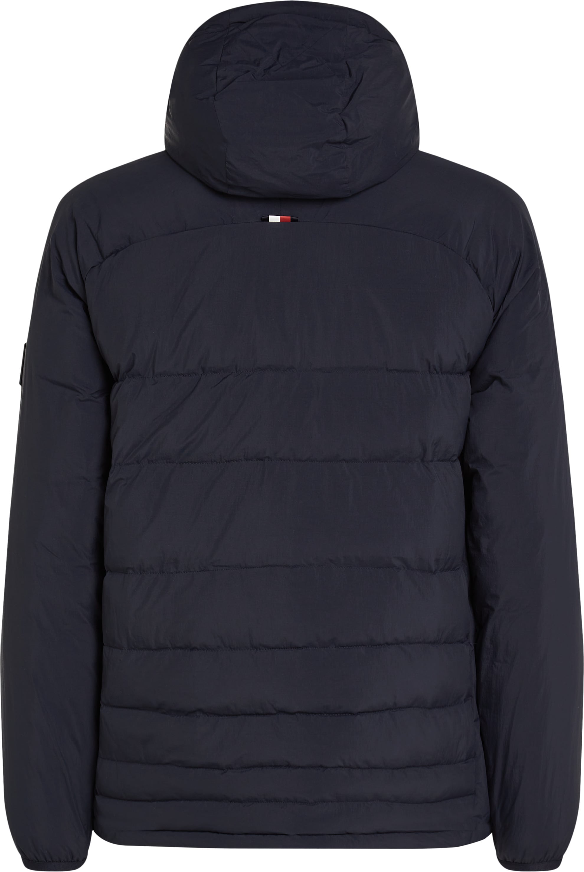 Tommy Hilfiger Big & Tall Steppjacke »BT-MIX QUILT HOODED JACKET-B«, mit Kapuze, in Grossen Grössen, Logostickerei