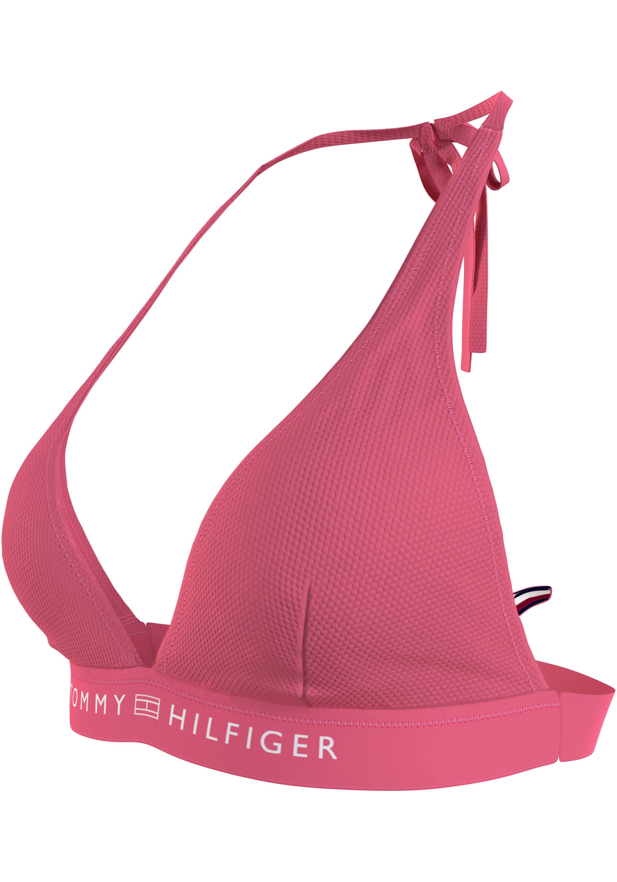 Tommy Hilfiger Swimwear Triangel-Bikini-Top »TRIANGLE FIXED RP«, mit Logoschriftzug