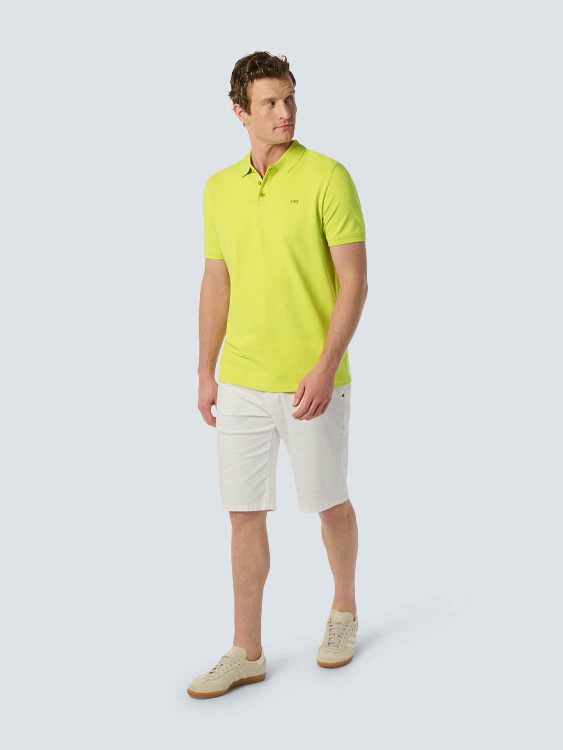 Poloshirt, mit Logostickerei