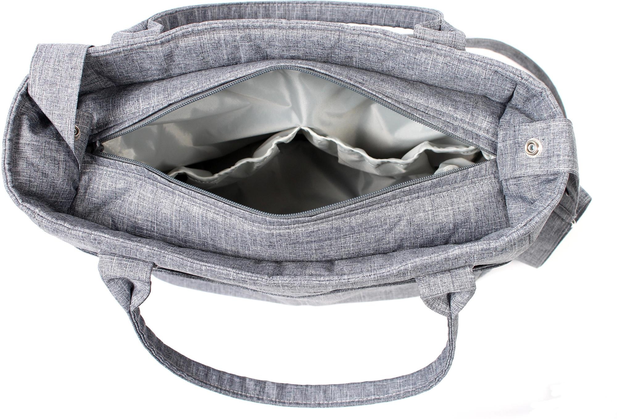 CHIC4BABY Wickeltasche »Gala, jeans grau«