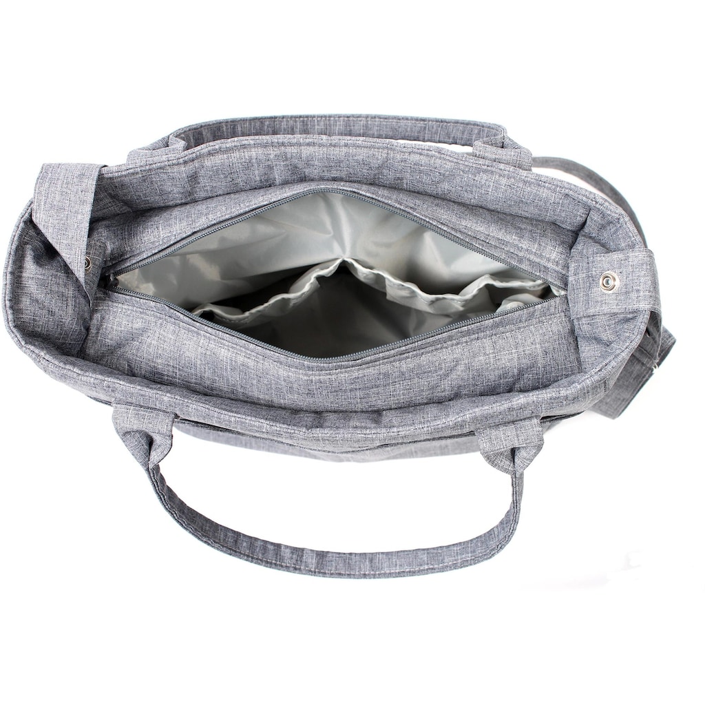 CHIC4BABY Wickeltasche »Gala, jeans grau«