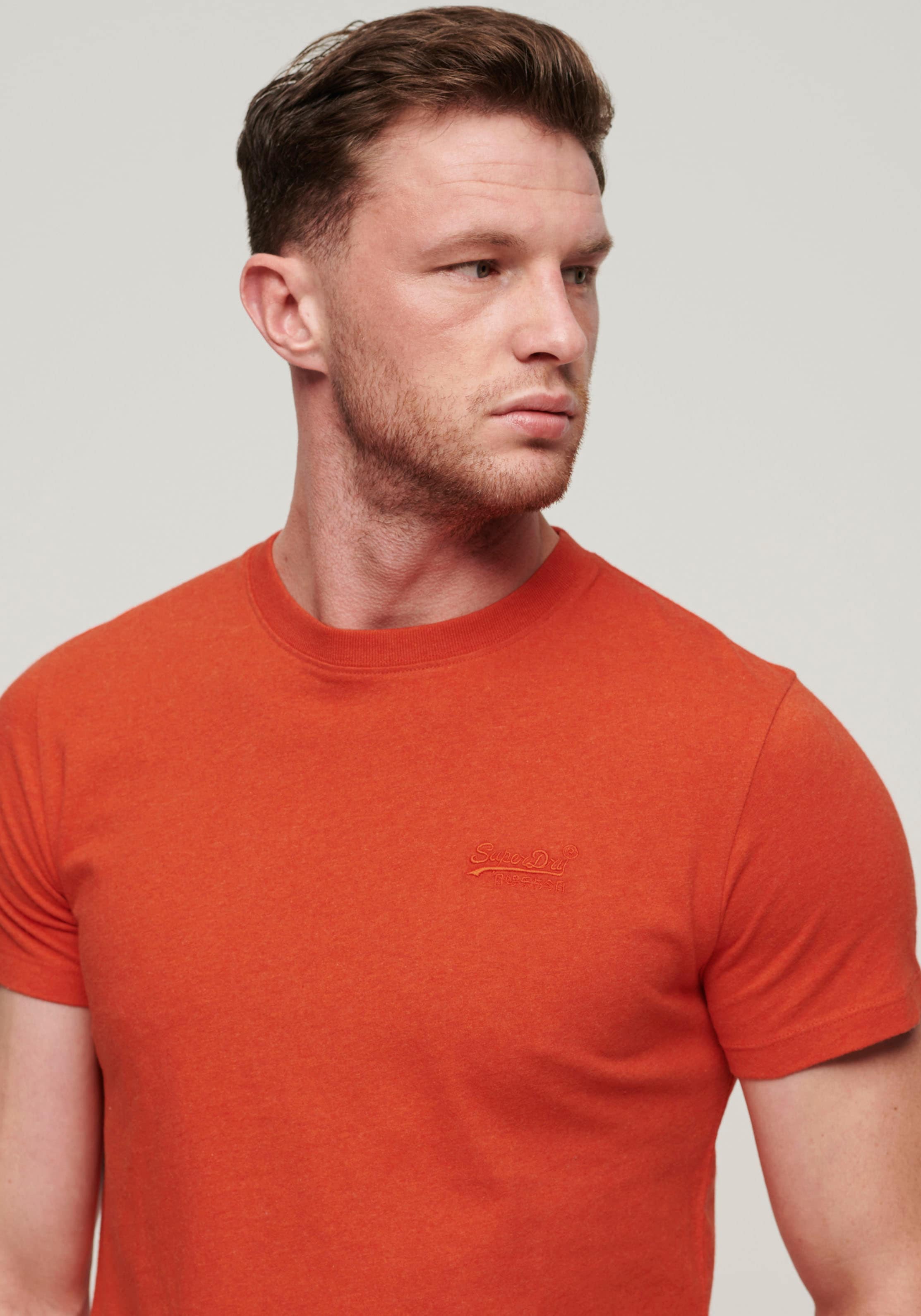 Superdry Rundhalsshirt »Organic Cotton Essential Logo T-Shirt«