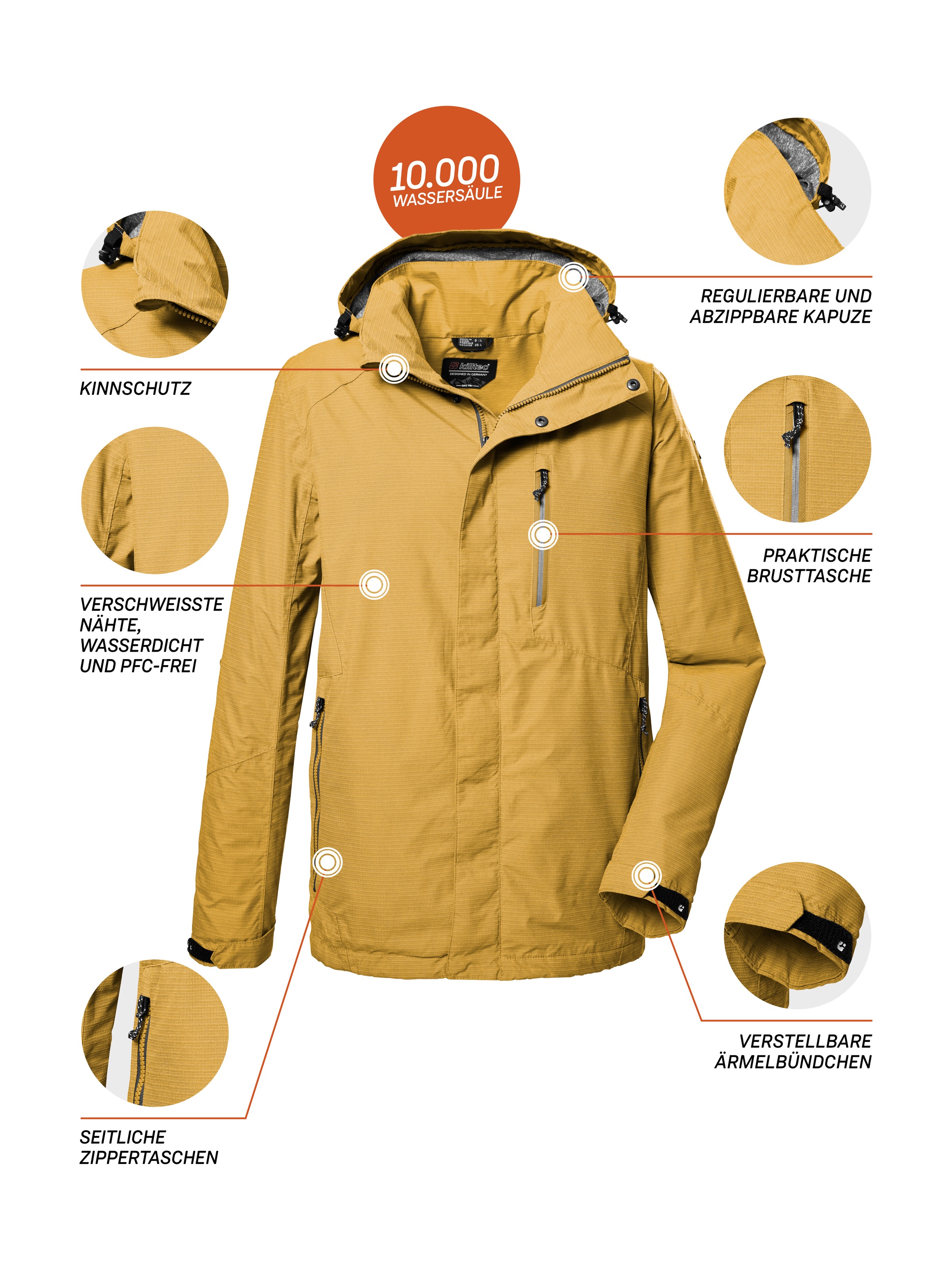 Killtec Outdoorjacke »KOS 256 MN JCKT_CARLEB«