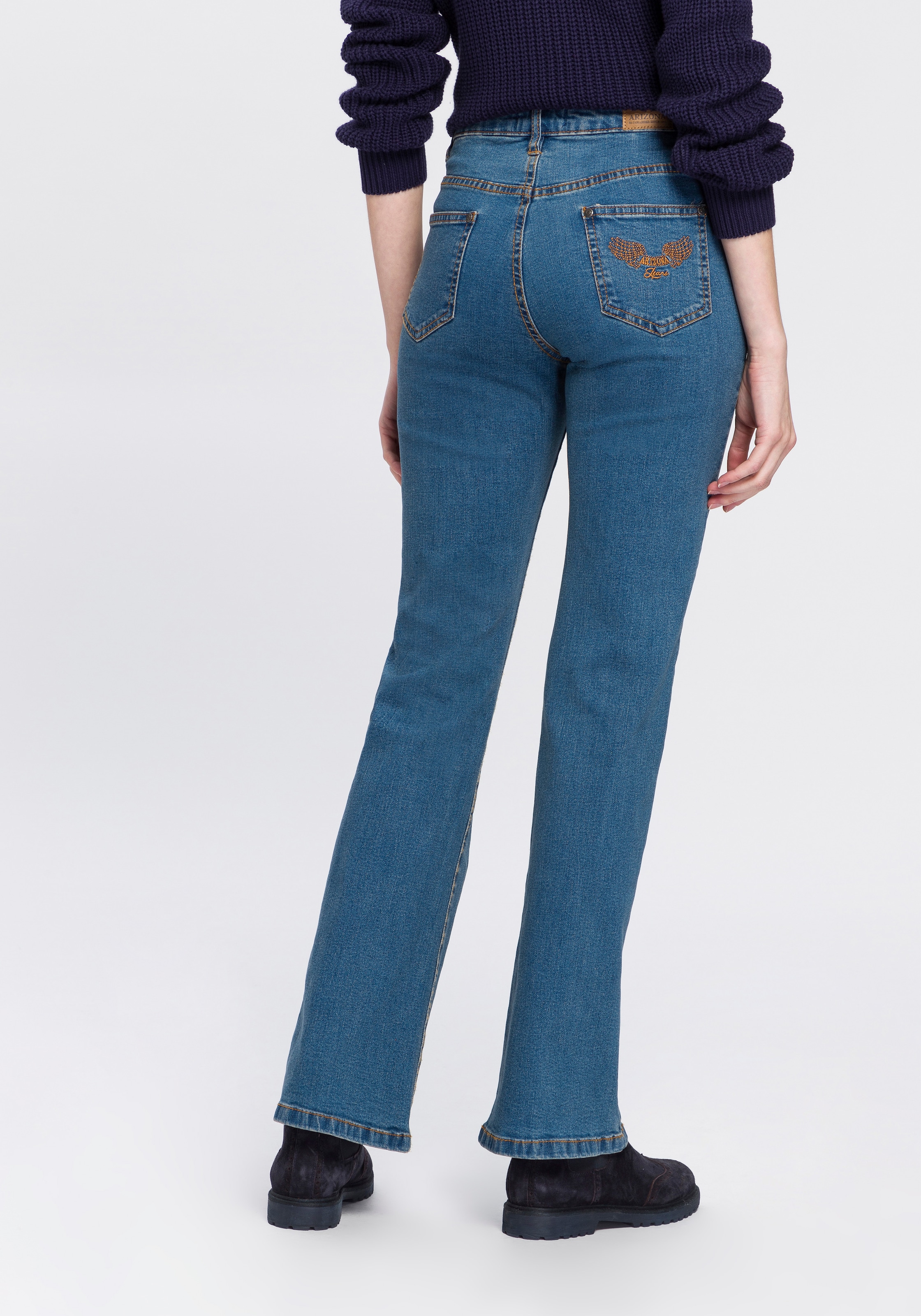 Schweiz Bootcut-Jeans online Waist »Comfort-Fit«, bei kaufen Arizona High Jelmoli-Versand