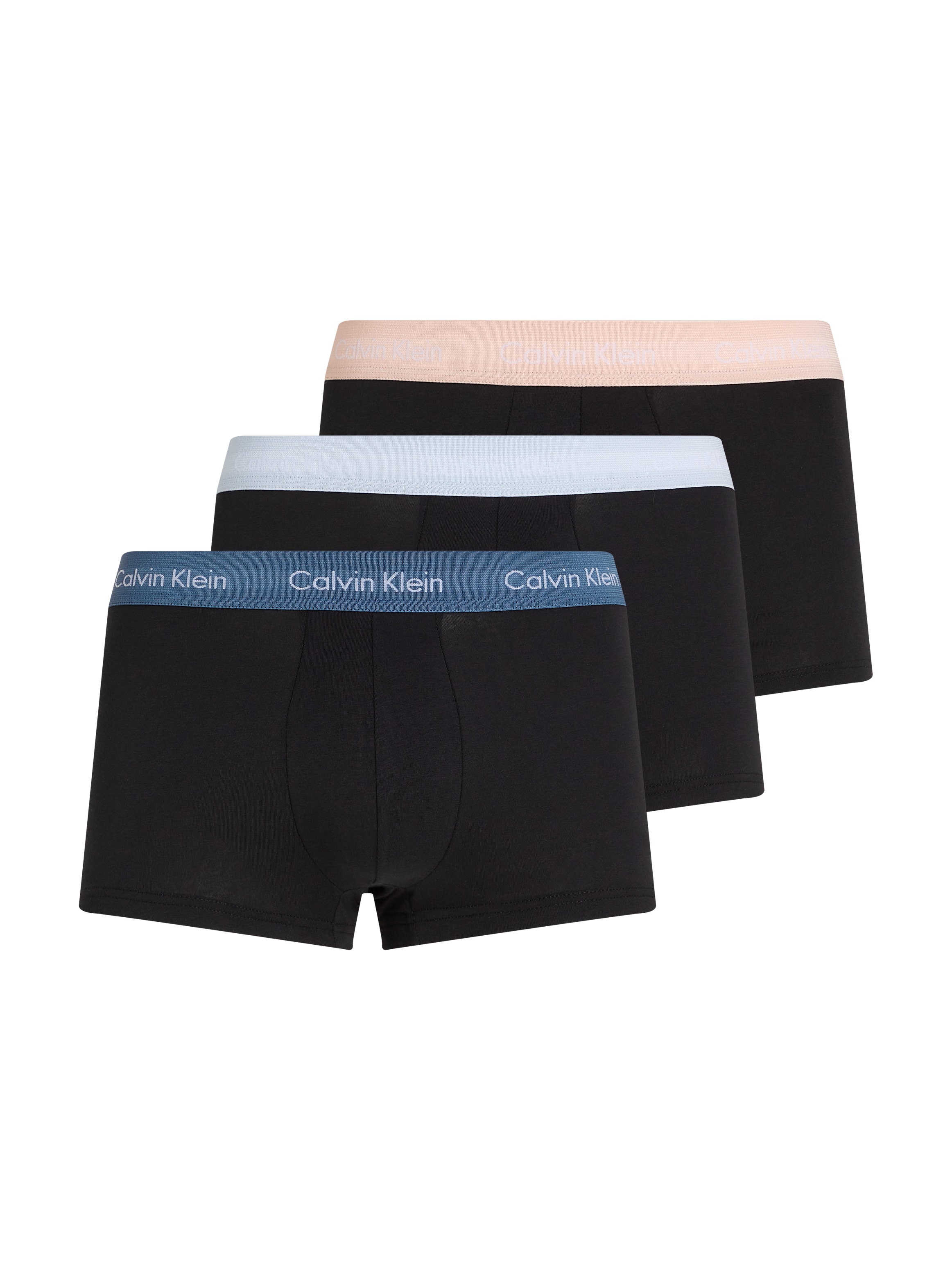 Calvin Klein Underwear Trunk »LOW RISE TRUNK 3PK« Packung, 3er-Pack, 3 Stk. mit Logoschriftzügen