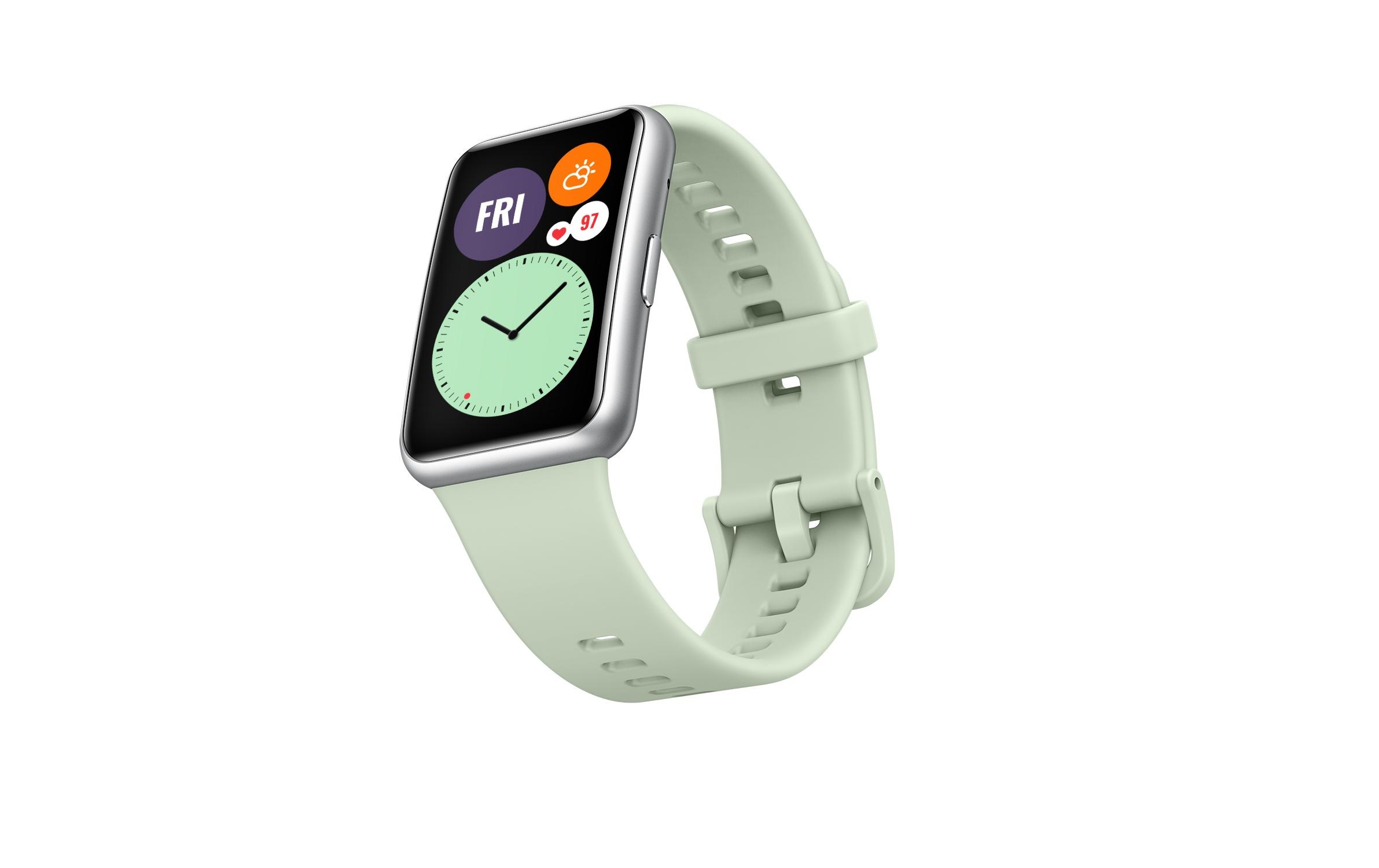 Huawei Smartwatch »Fit Mint Green«, (41,6 cm / 1,64 Zoll), Garmin, 4 GB