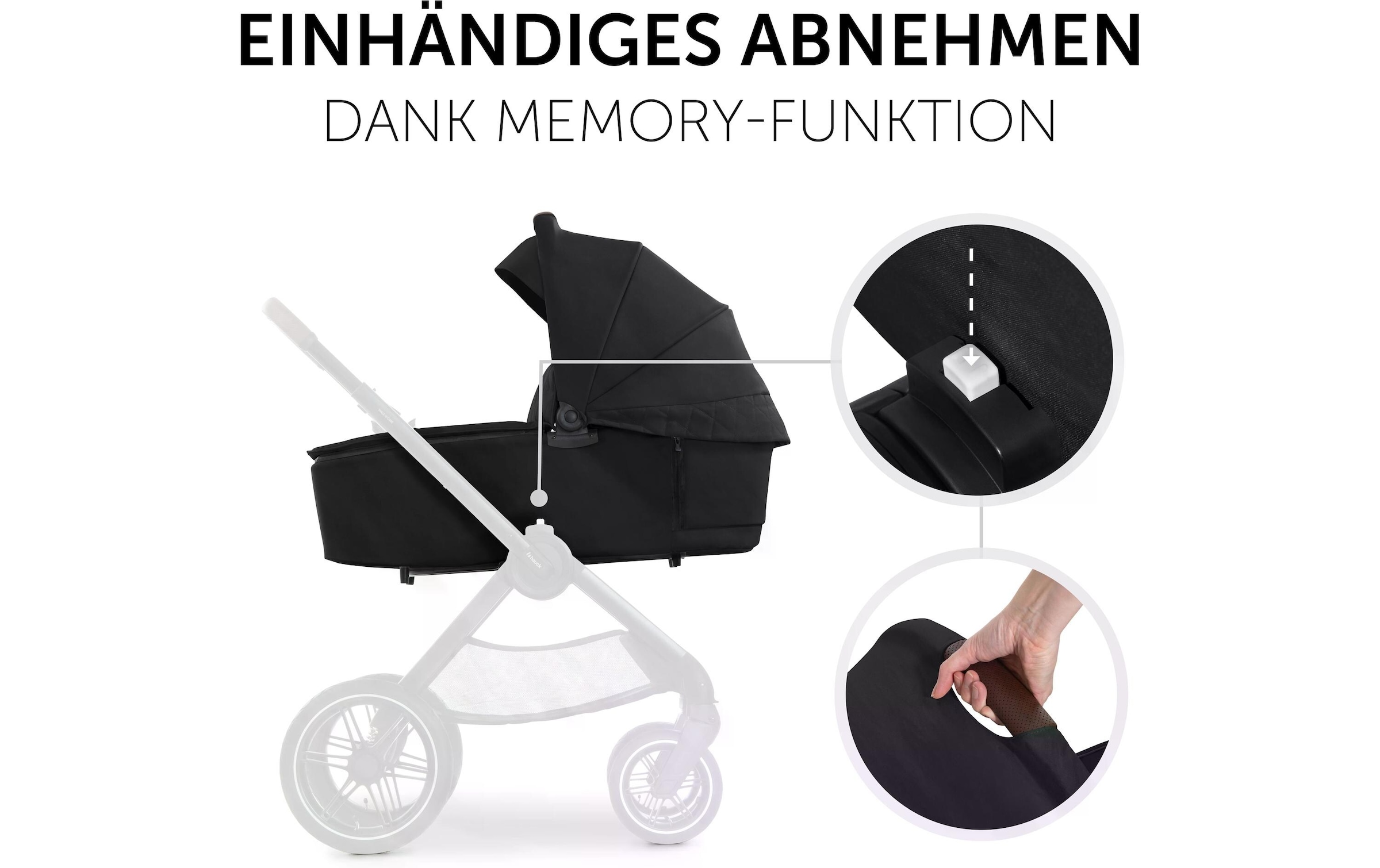 Hauck Kombi-Kinderwagen »Walk N Care«, 22 kg