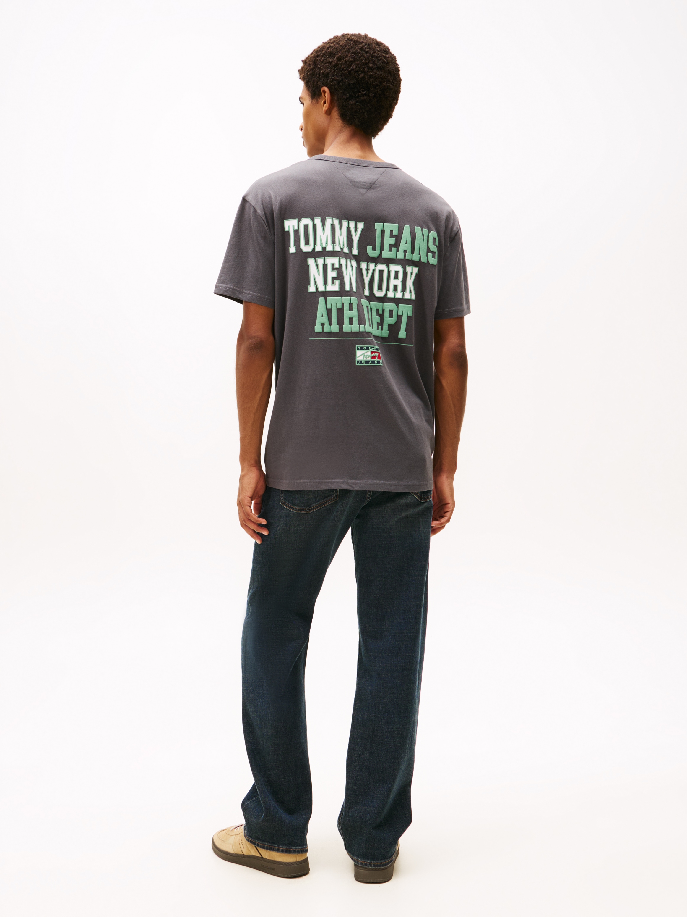 Tommy Jeans T-Shirt »TJM REG ATHL DEPT BACK EXT«, mit Rückenprint, regular fit