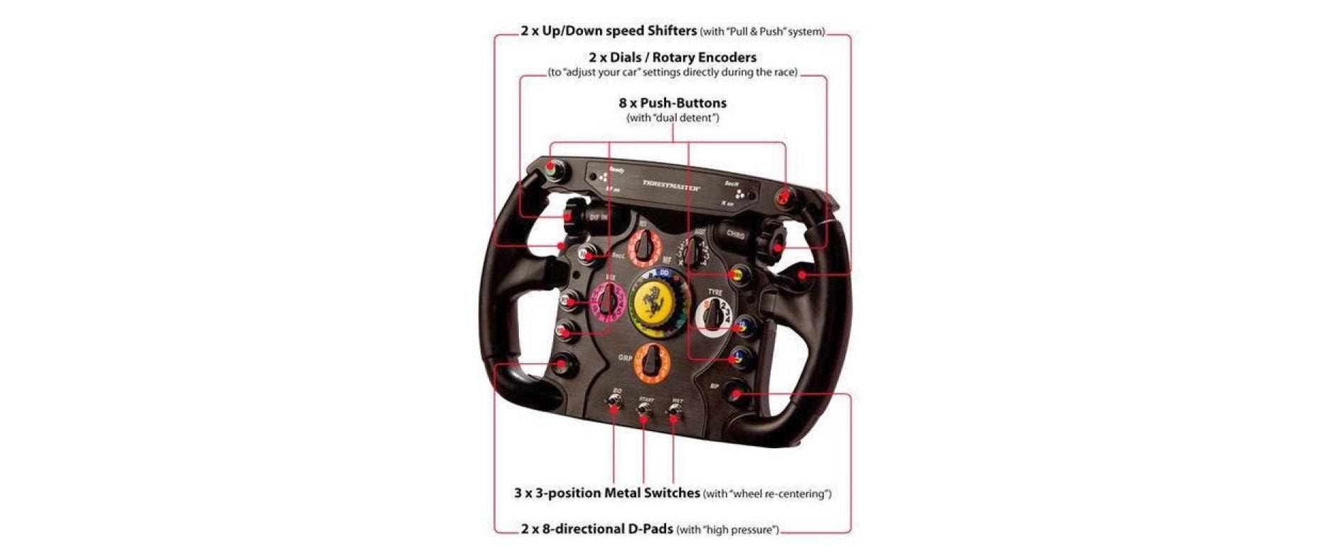 Thrustmaster Lenkrad »Ferrari F1 Wheel (Add-On)«