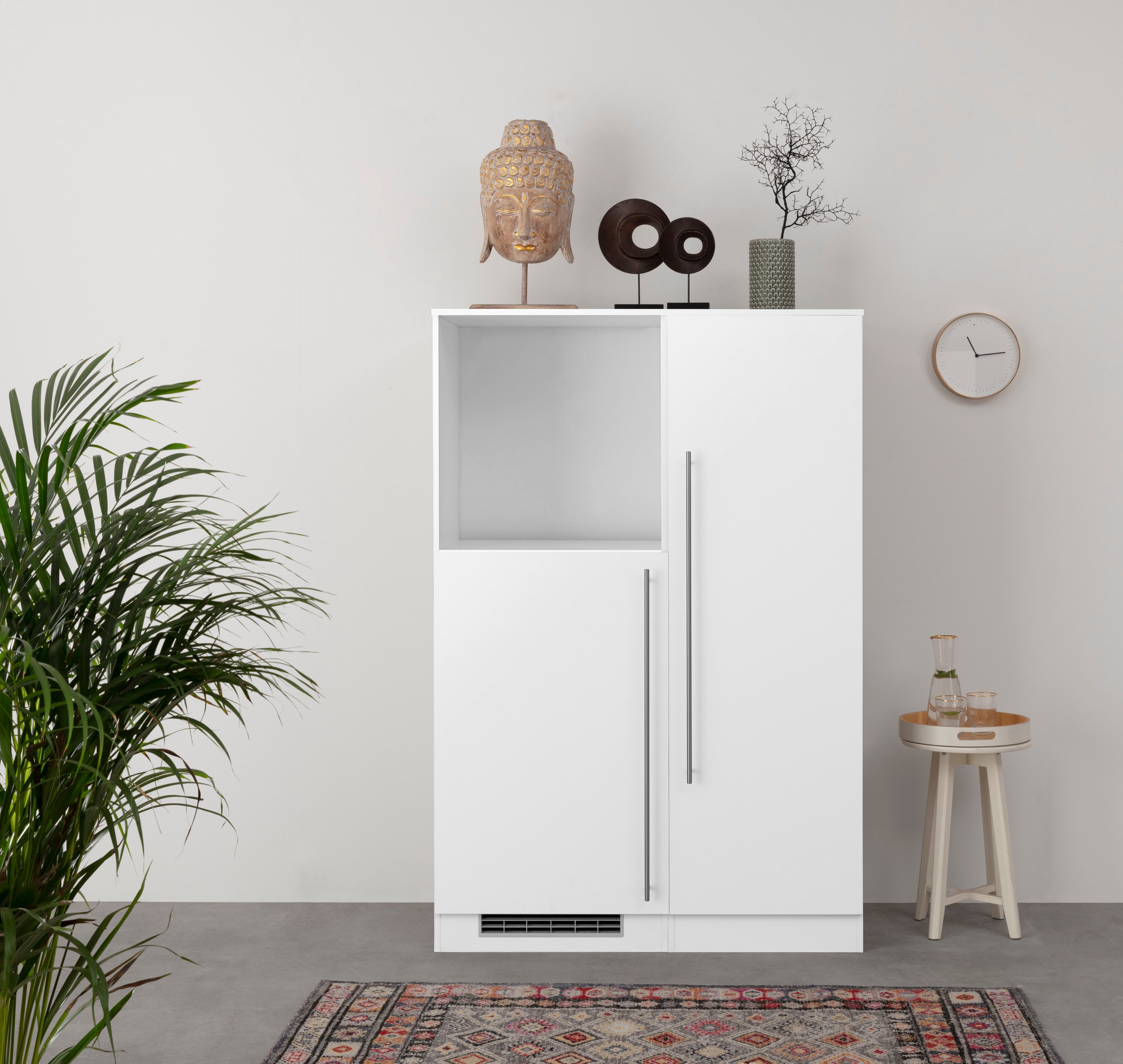 wiho Küchen Küche "Chicago" Back-/Kühlmodul, wahlweise mit E-Geräten, Breite 110 cm