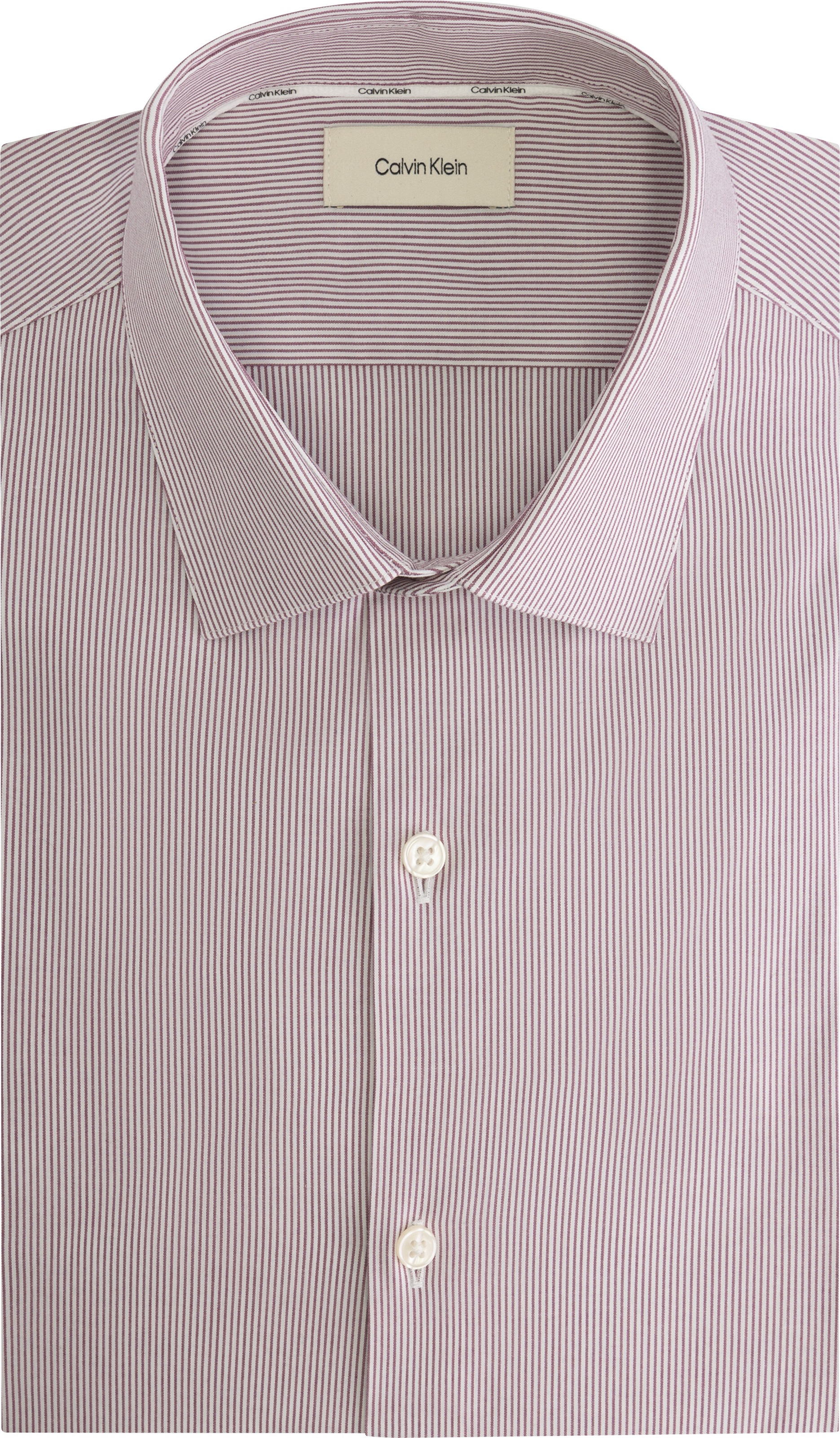 Calvin Klein Businesshemd »SLM ENT CLS STR STP« slim fit, normaler Hemdkragen