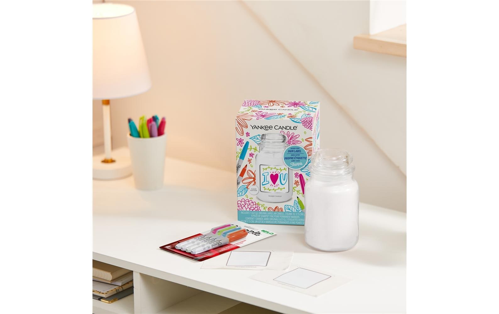 Yankee Candle Duftkerze »Yankee Candle & Sharpie Gift«