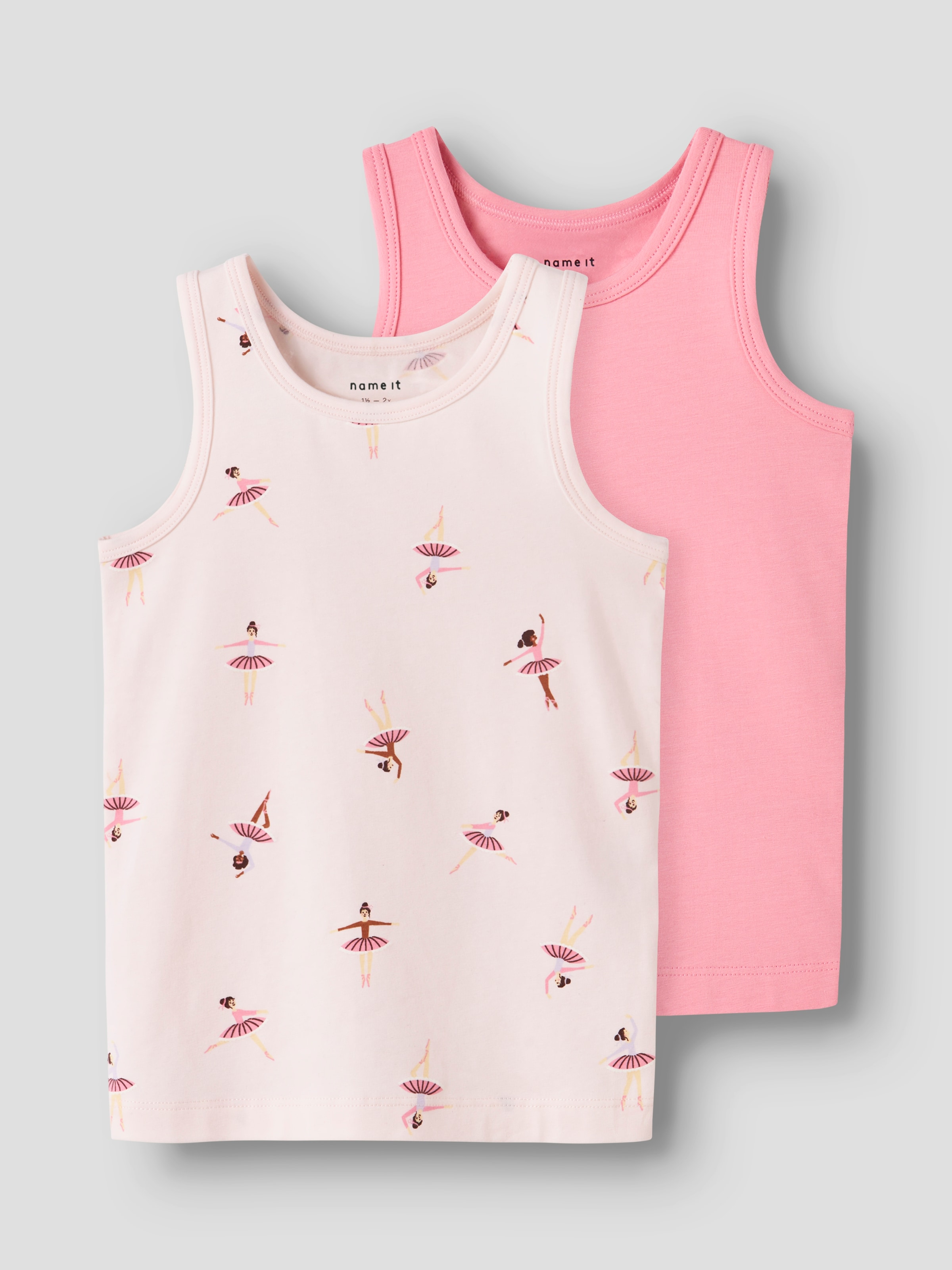 Name It Unterhemd »NMFTANK TOP 2P BALLARINA NOOS« 2 Stk.
