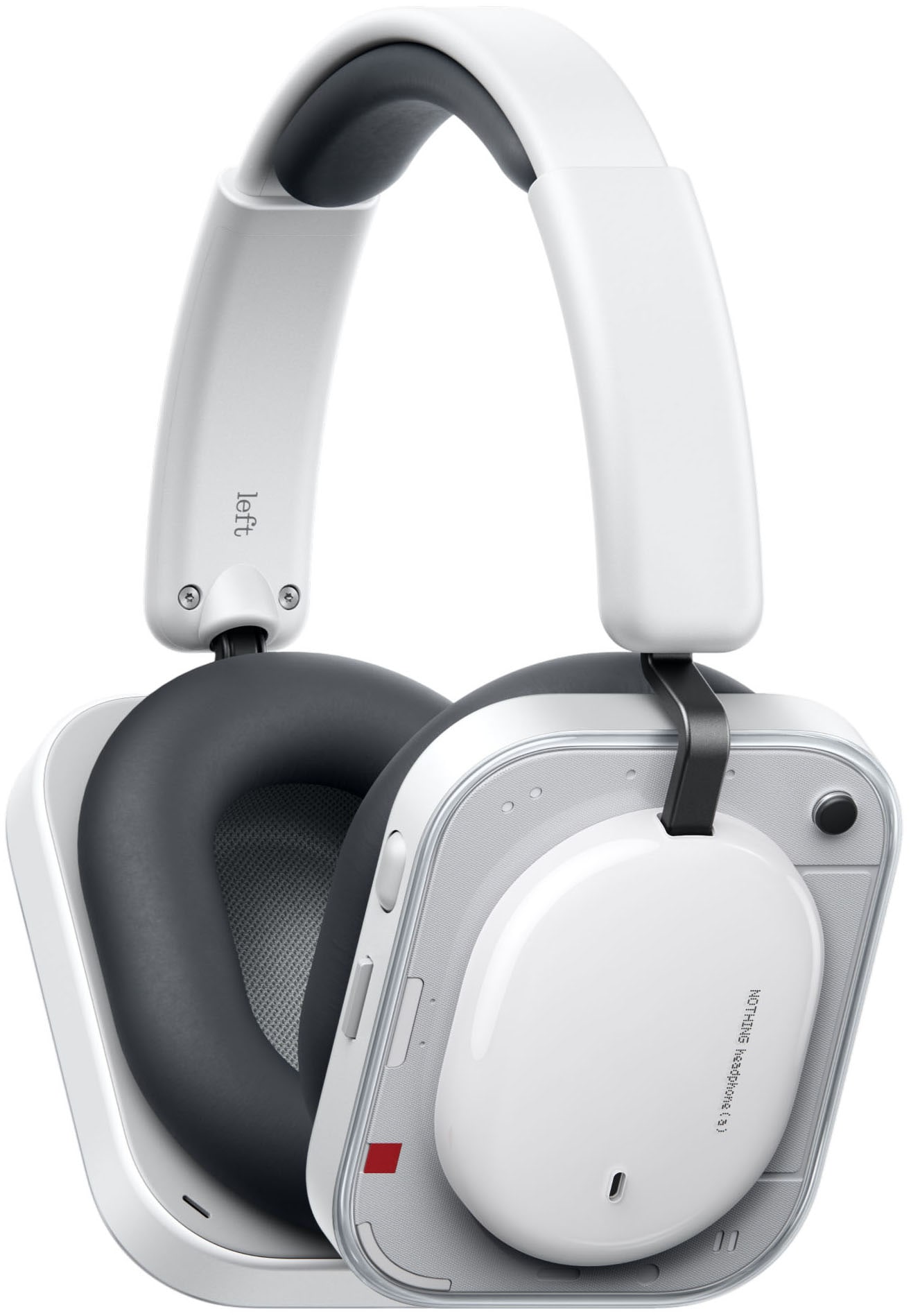 NOTHING Headset "Headphone (a)" Bluetooth Active Noise Cancelling (ANC) Freisprechfunktion Hi-Res Transparenzmodus