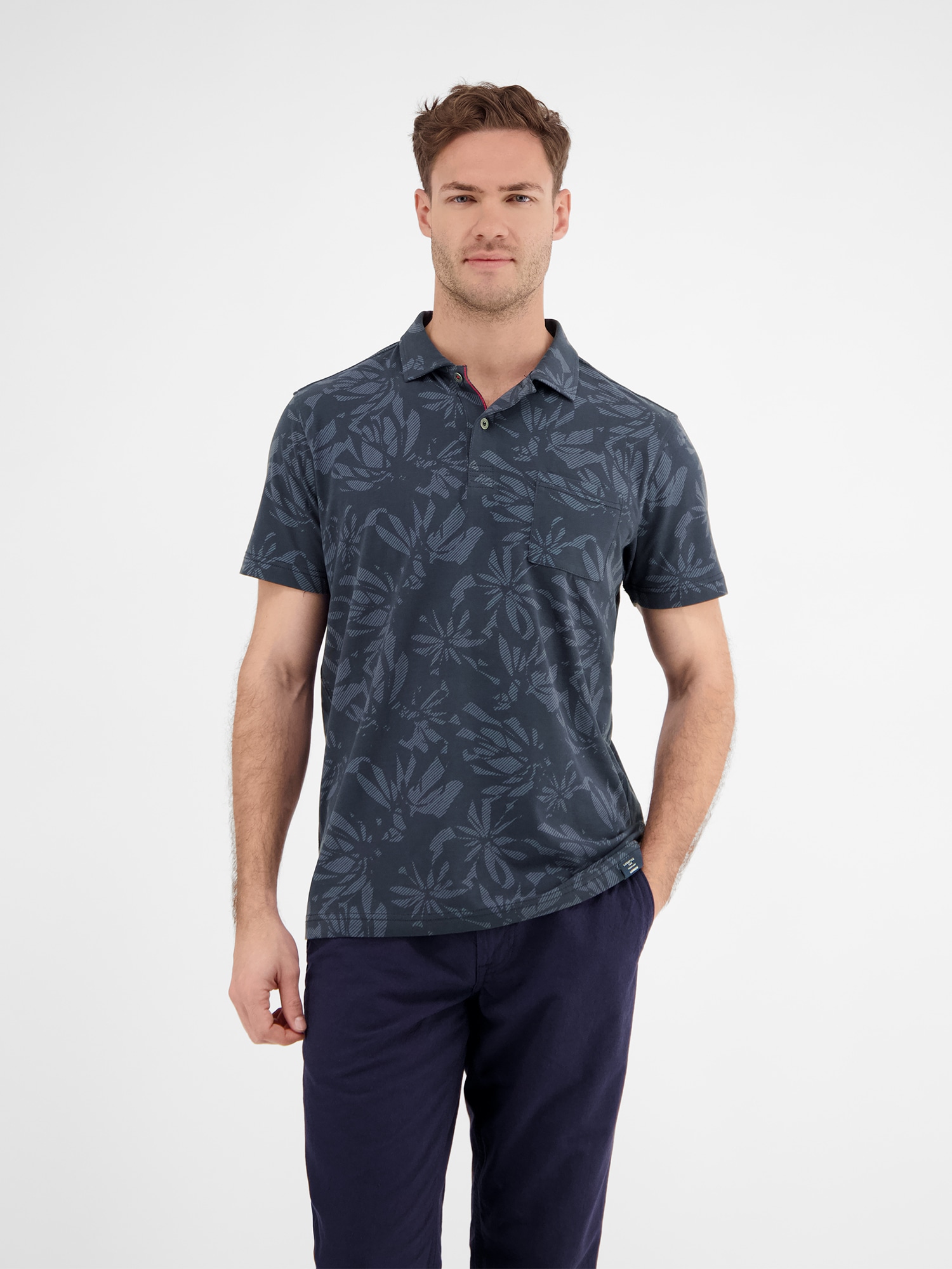 LERROS Poloshirt "Poloshirt mit Stretchanteil"