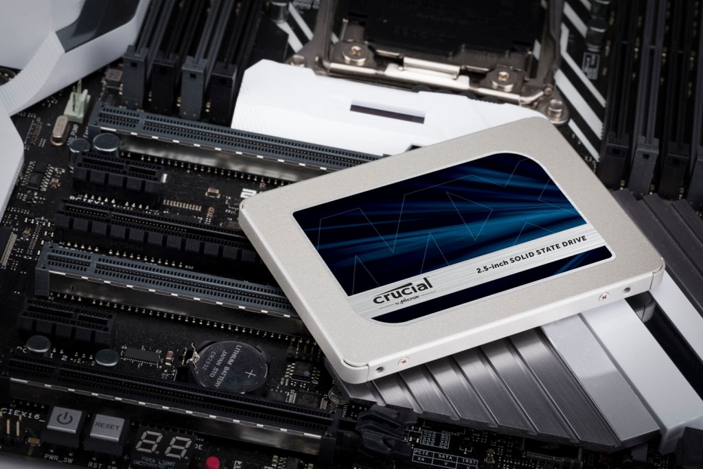 Crucial interne SSD »MX500 1TB SSD«, 2,5 Zoll, Anschluss SATA, 3D NAND SATA