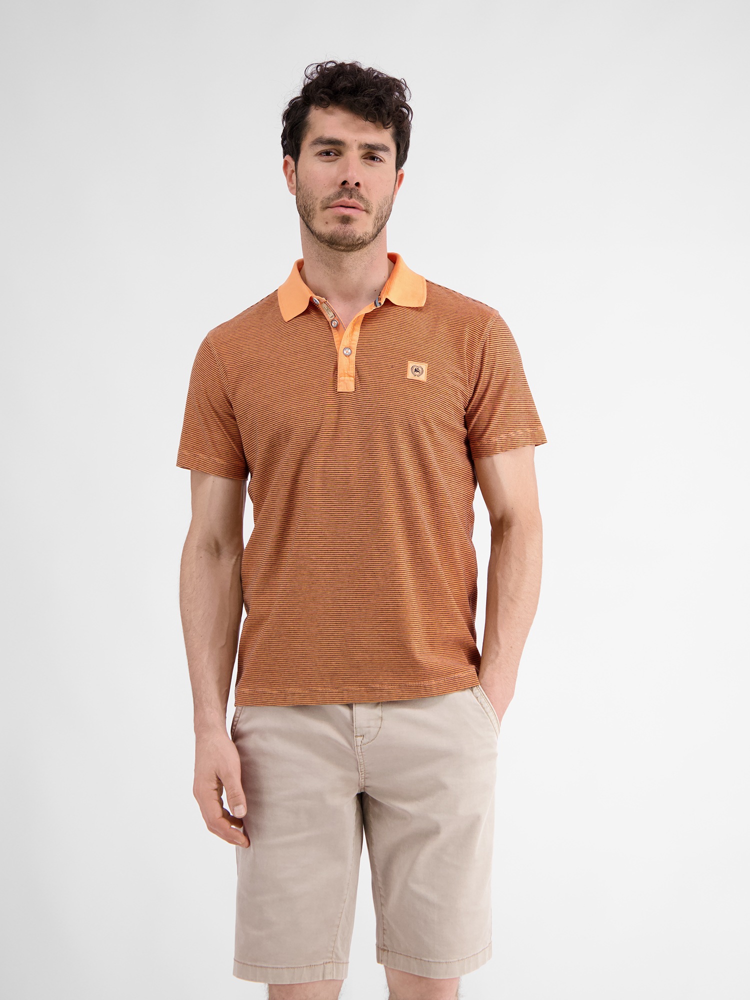 LERROS Poloshirt »LERROS Gestreiftes Poloshirt für Herren«