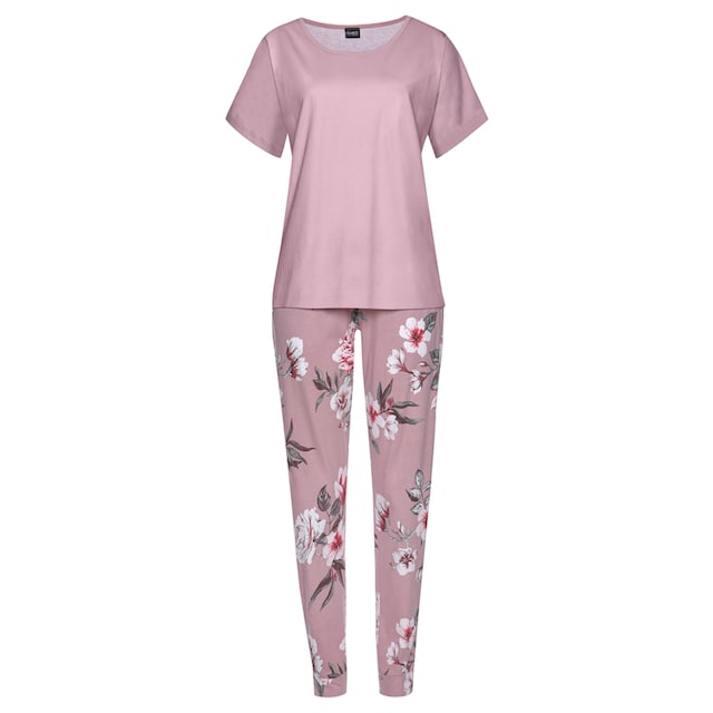 Vivance Dreams Pyjama, (4 tlg., 2 Stück), mit Blumendruck online shoppen  bei Jelmoli-Versand Schweiz