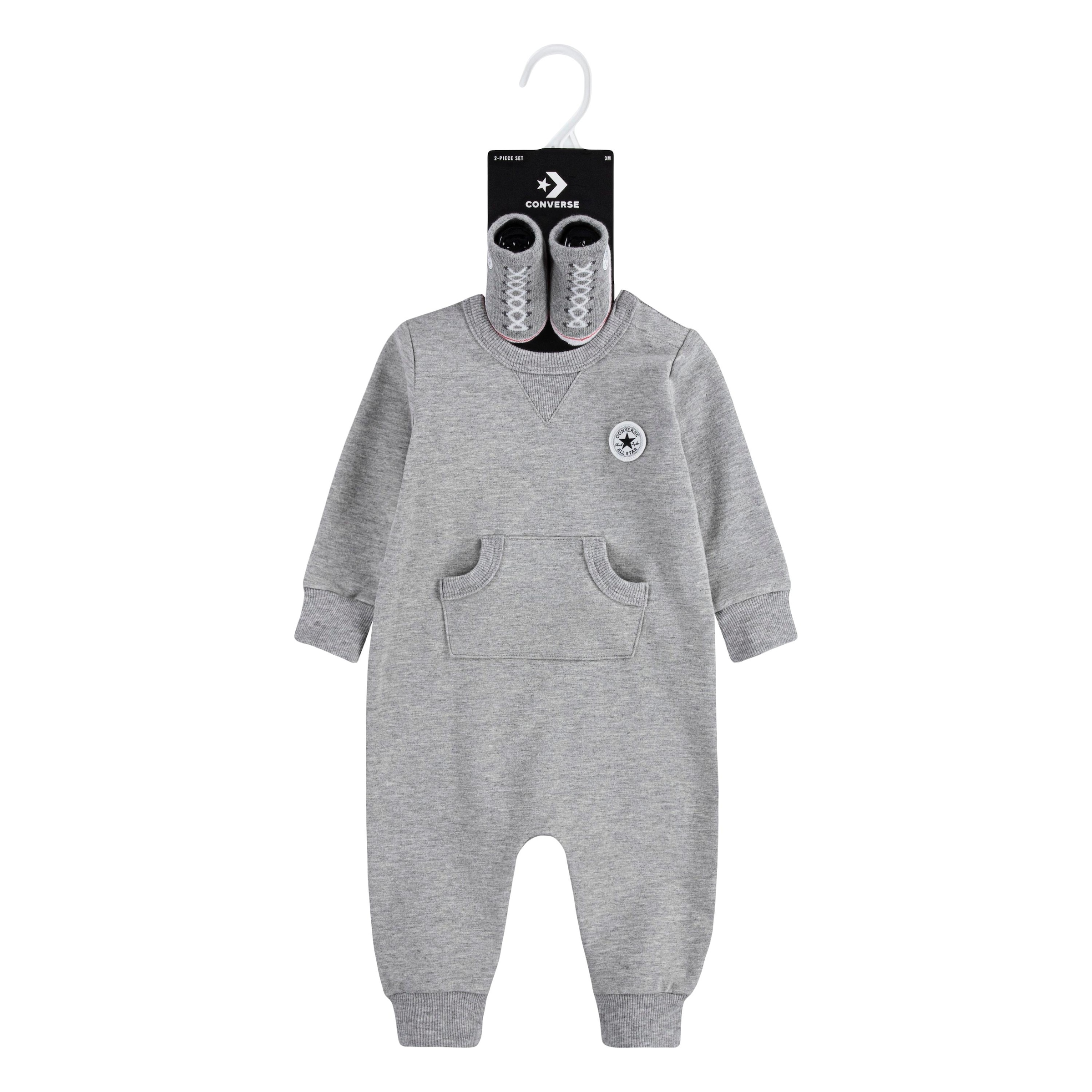 Converse Strampler »LIL CHUCK COVERALL W/ SOCK BOOTIE S«, (Set)