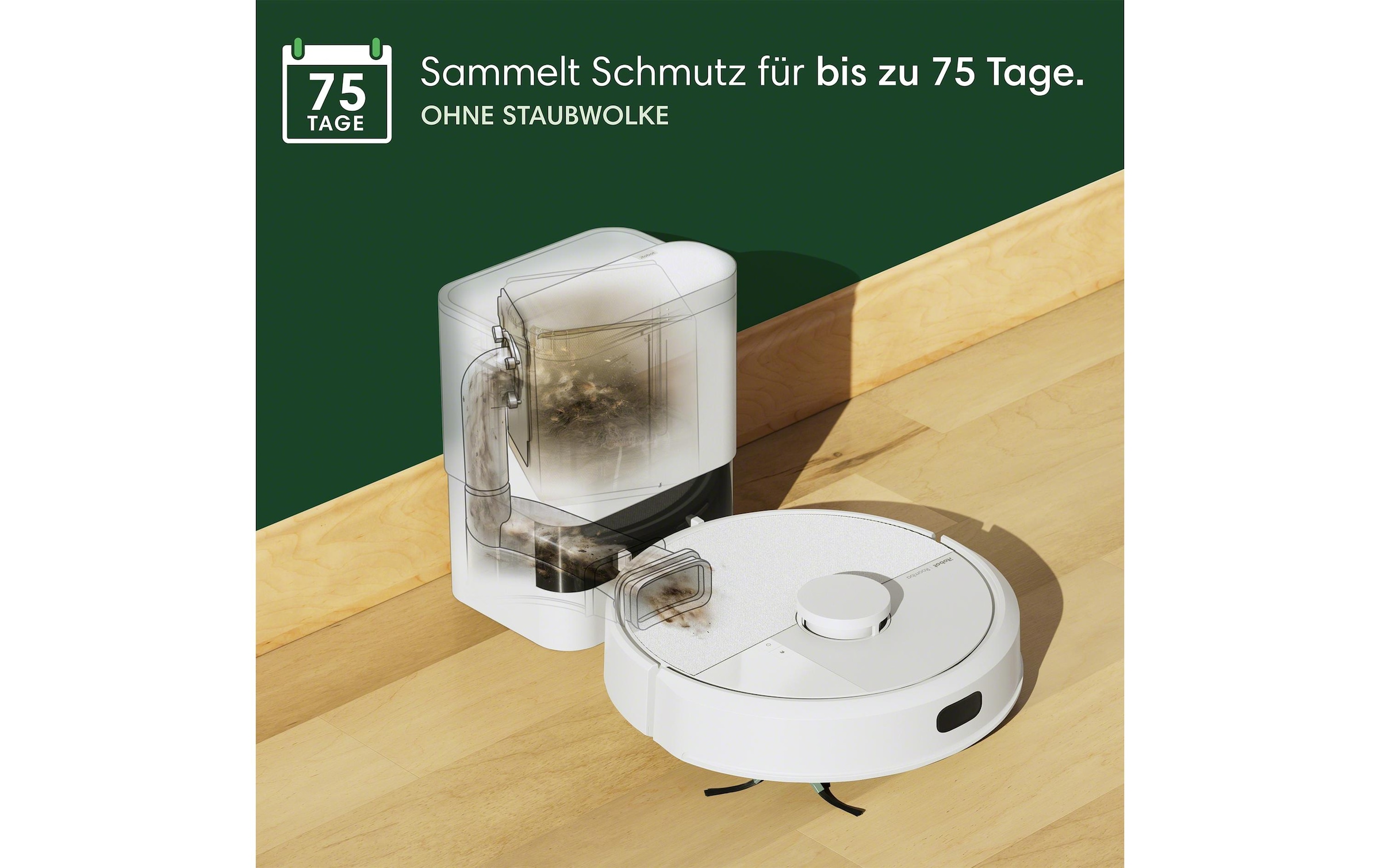 iRobot Nass-Trocken-Saugroboter »Roomba 105 Combo + AutoEmpty Dock«