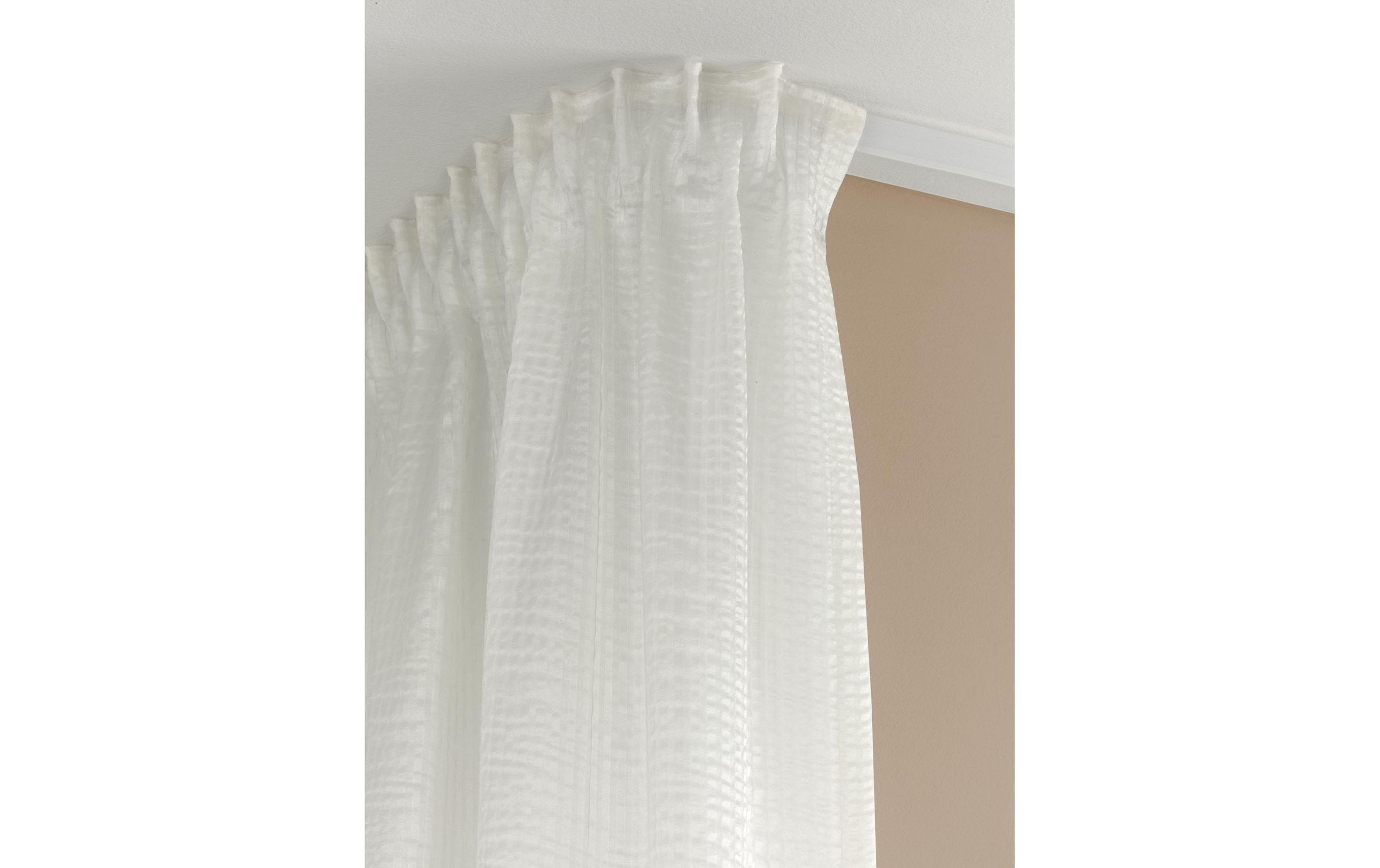 GARDINIA Gardinenstange »Flexline, 350 cm, kürzbar Weiss«