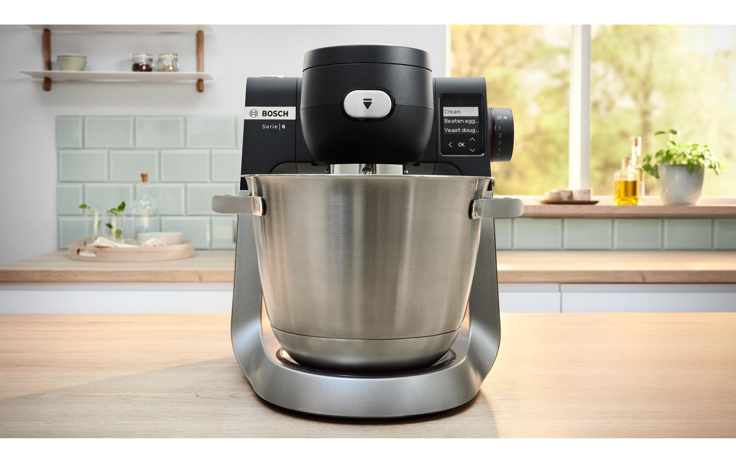 BOSCH Küchenmaschine »Serie 6 MUMS6ZS17 Edelstahl/Schwarz«