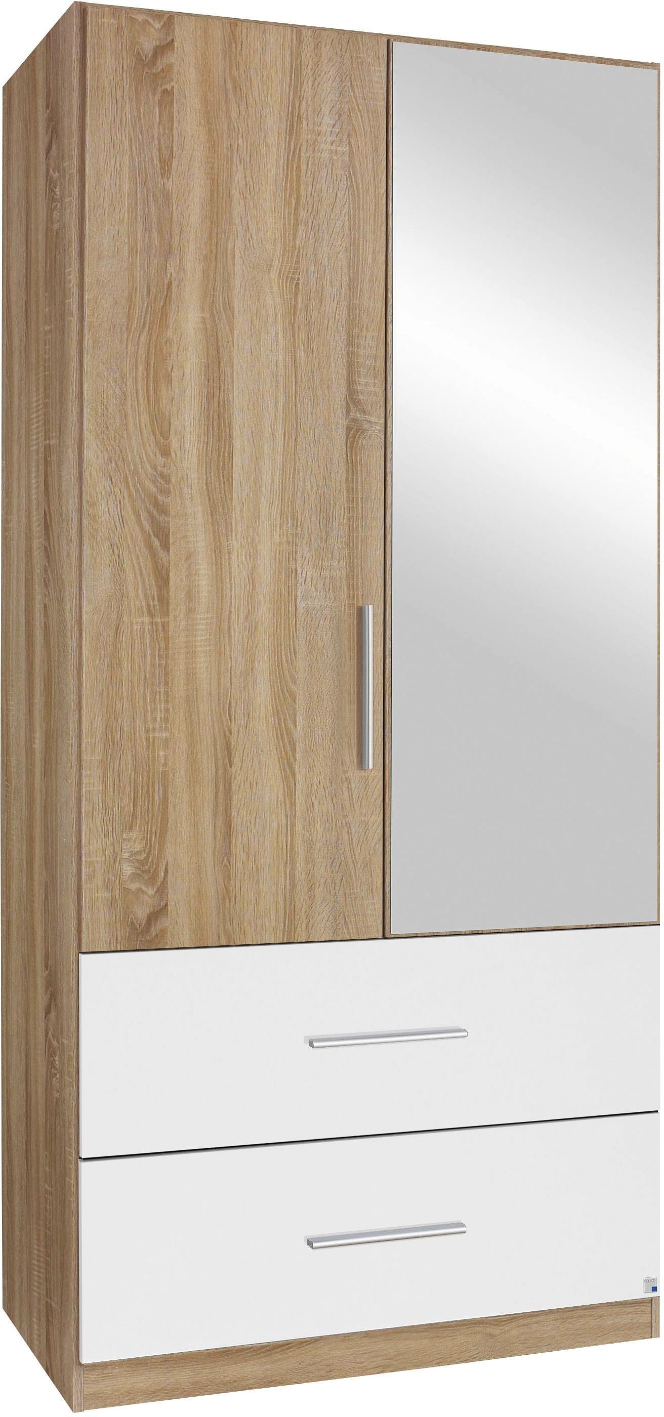 rauch Kleiderschrank "Drehtürenschrank Schrank Garderobe Wäscheschrank Schlafzimmer ALVOR"