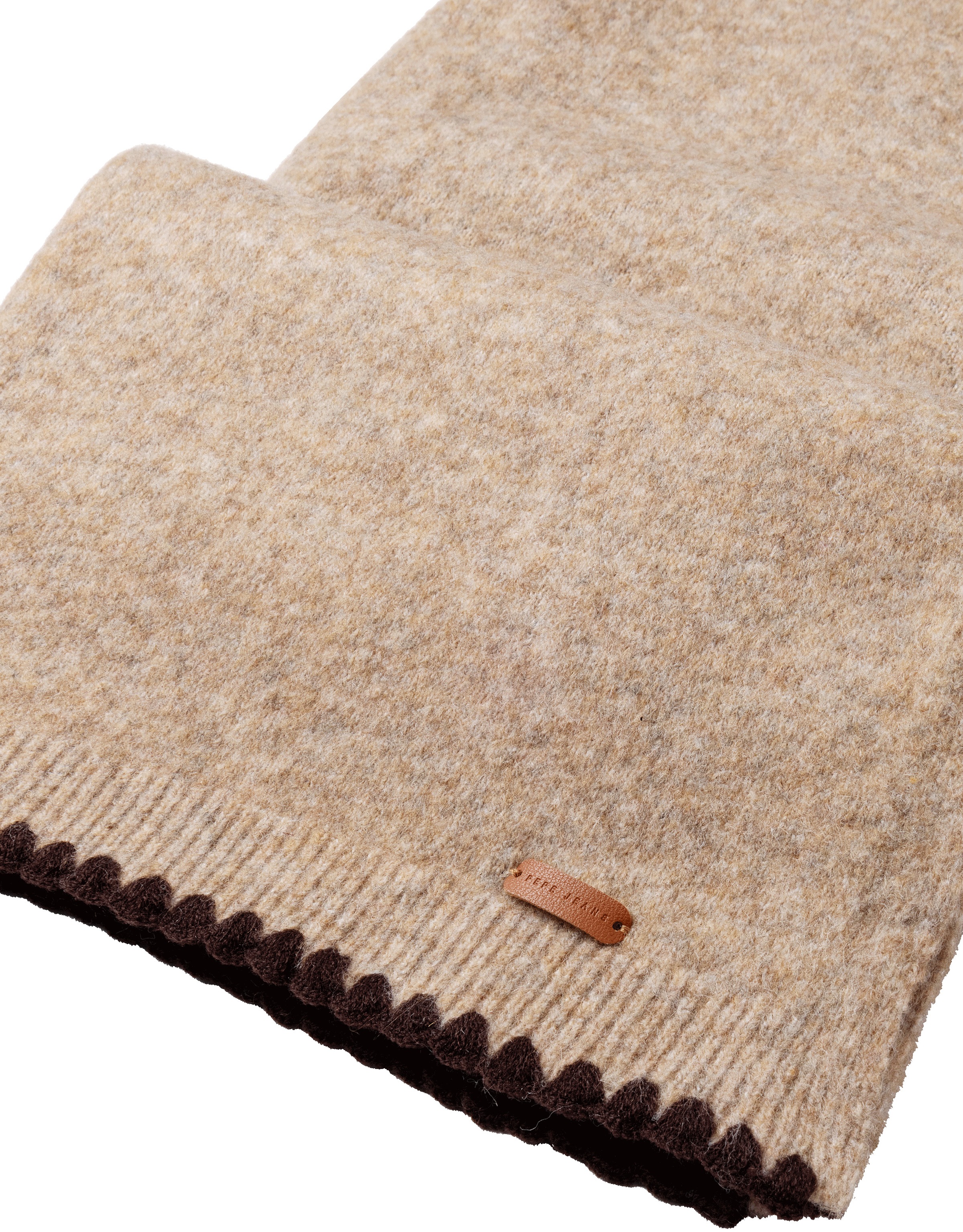 Pepe Jeans Schal "FAINE SCARF" aus fein gestricktem Materialmix