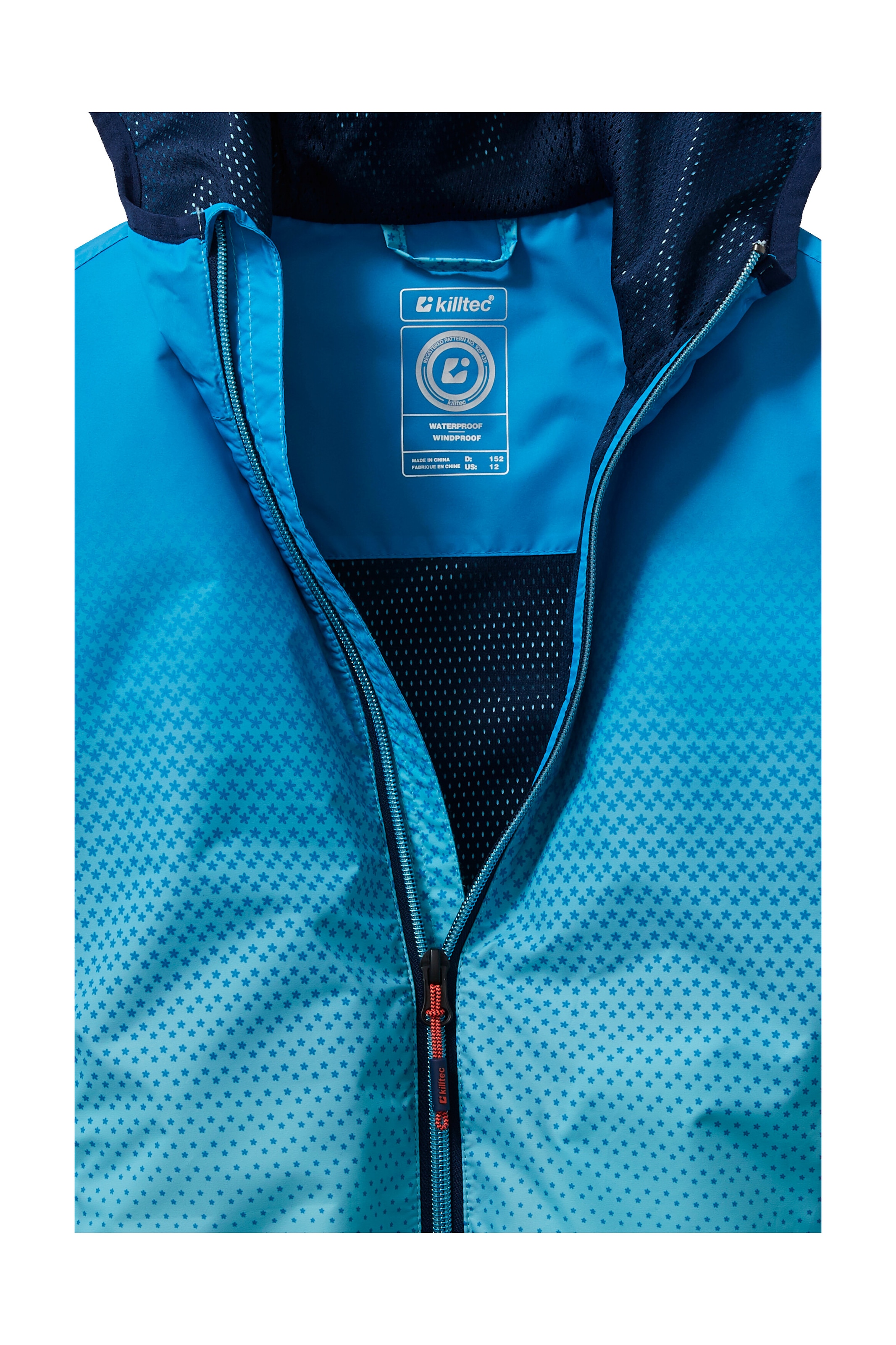 Killtec Outdoorjacke »Lyse GRLS JCKT A«, Leichte Mädchen Funktionsjacke von killtec, wasserdicht, packbar