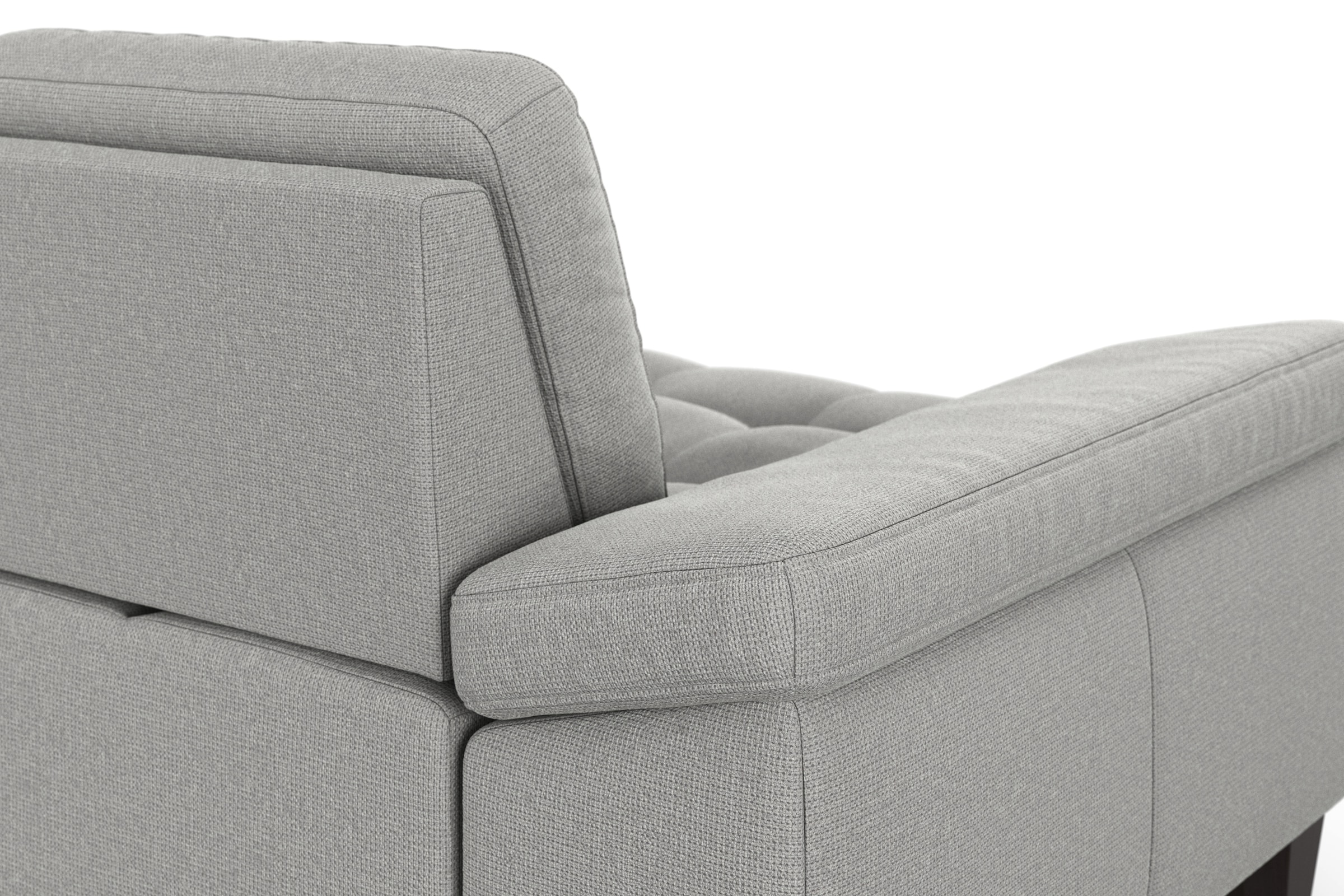 sit&more Ecksofa »Westham L-Form«, Recamiere, mit oder ohne Bettfunktion, Bettkasten, Füsse wengefarben