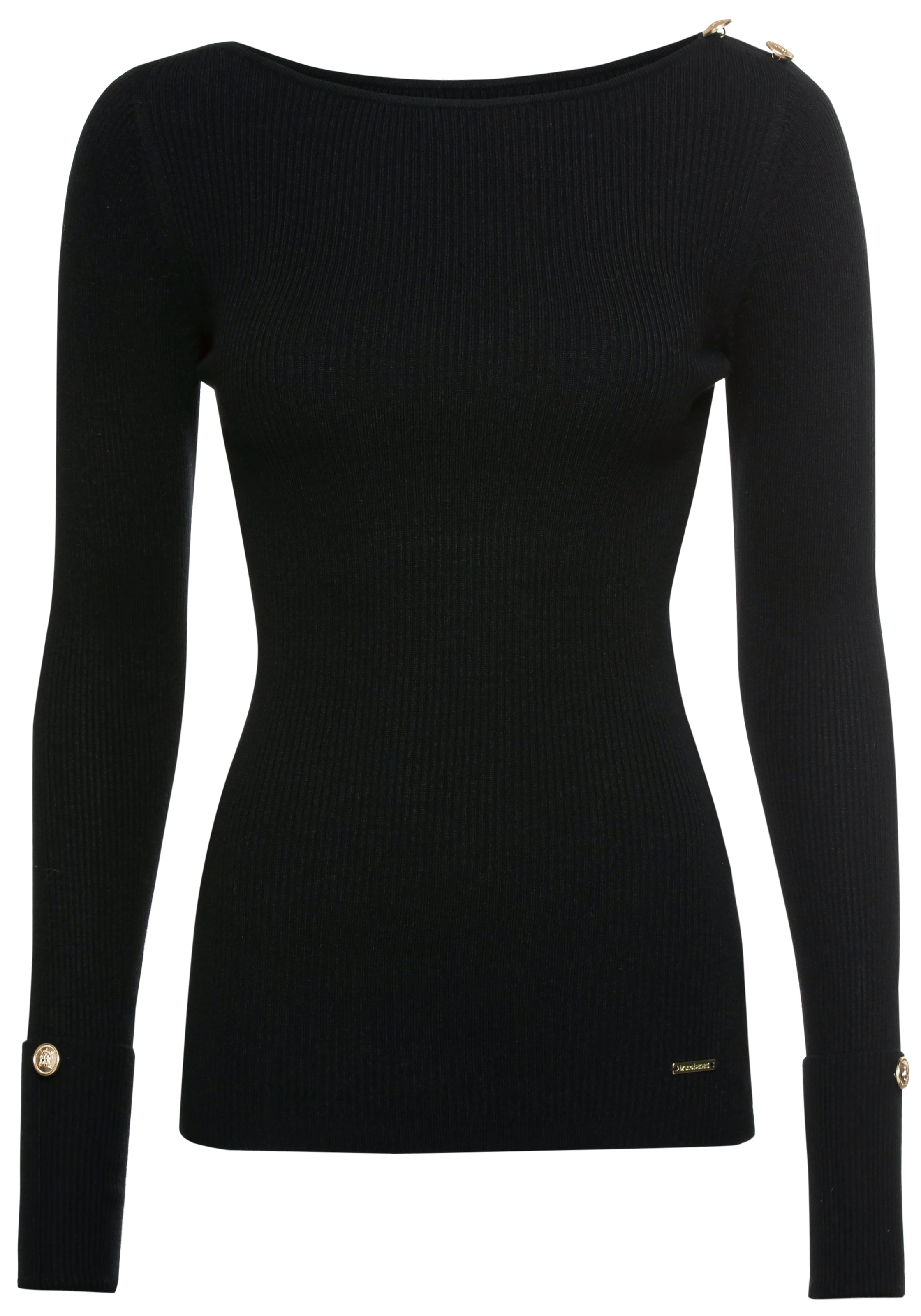 Bruno Banani Strickpullover, U-Boot-Kragen