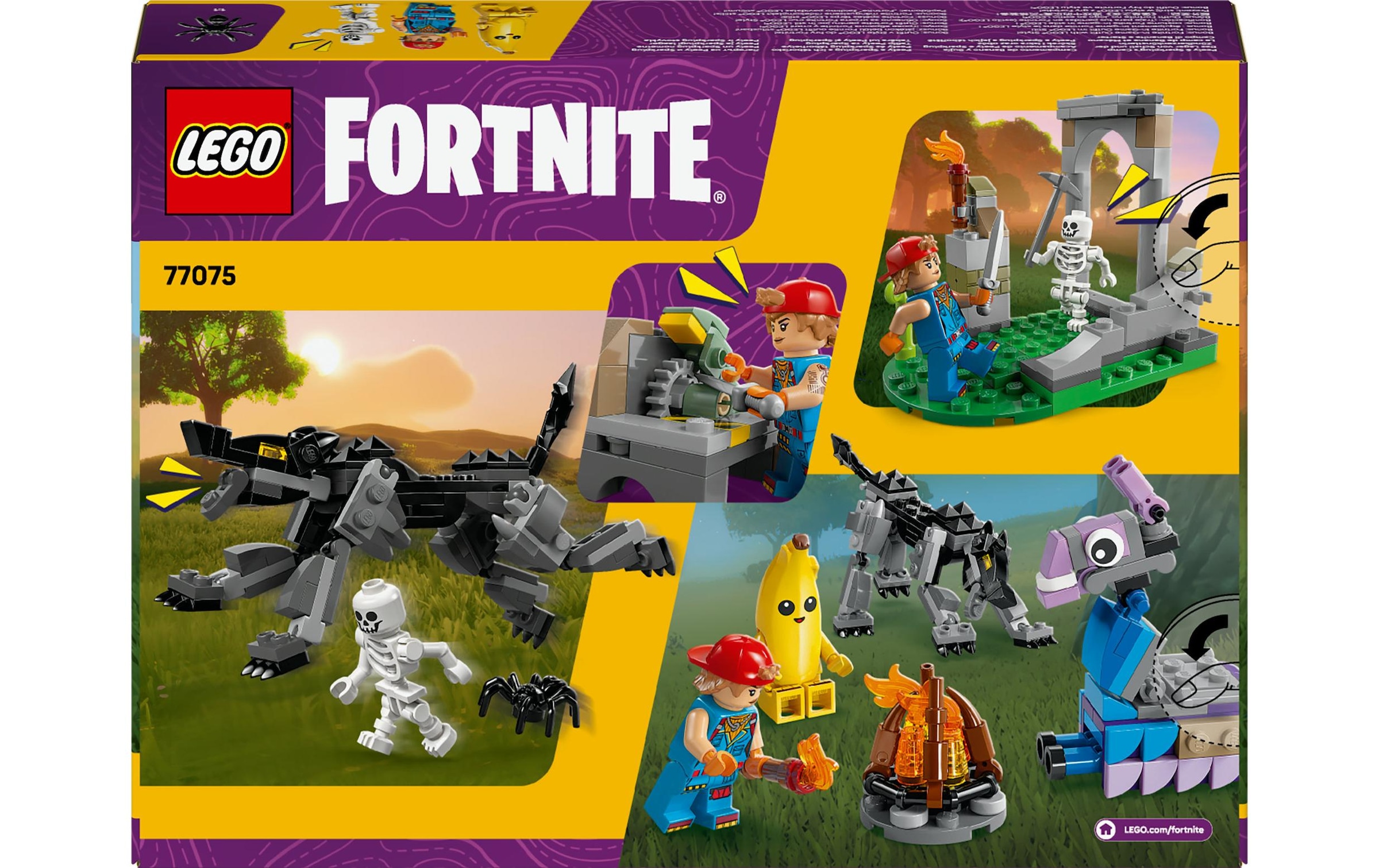 LEGO® Spielbausteine »Fortnite Lager Schali und Zündkerzenkünstlerin 77075«, (250 St.)