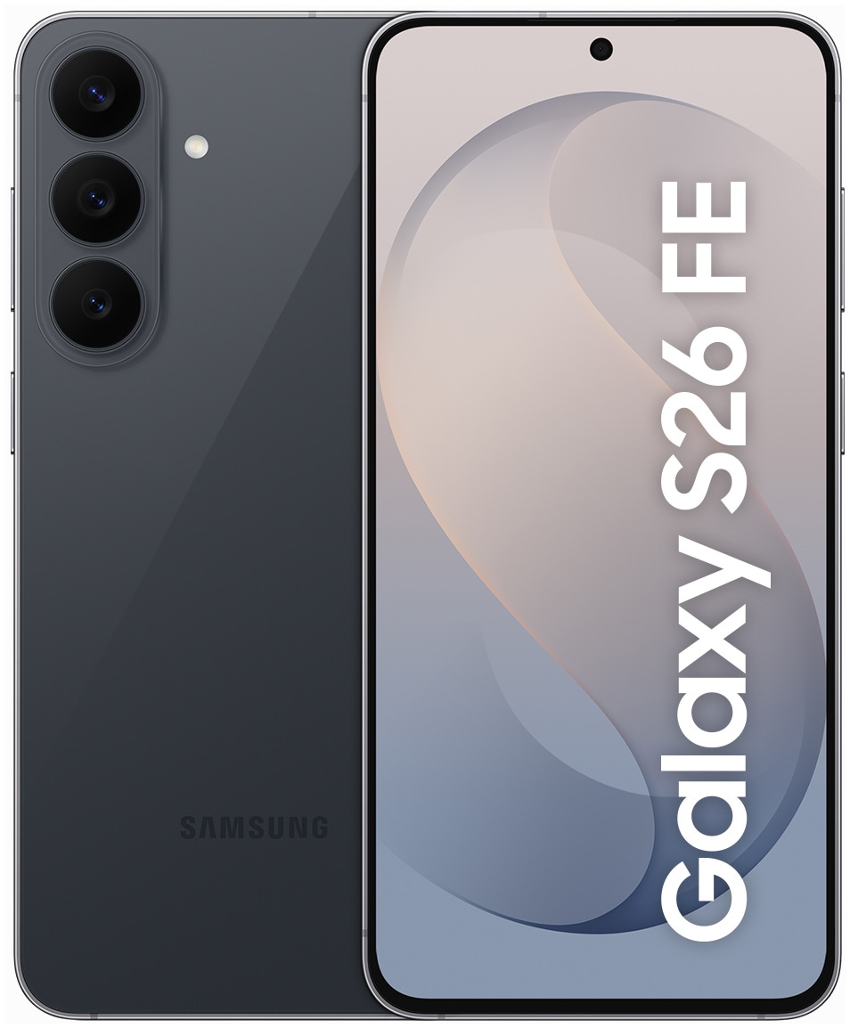Samsung Smartphone "Galaxy S26 FE" black