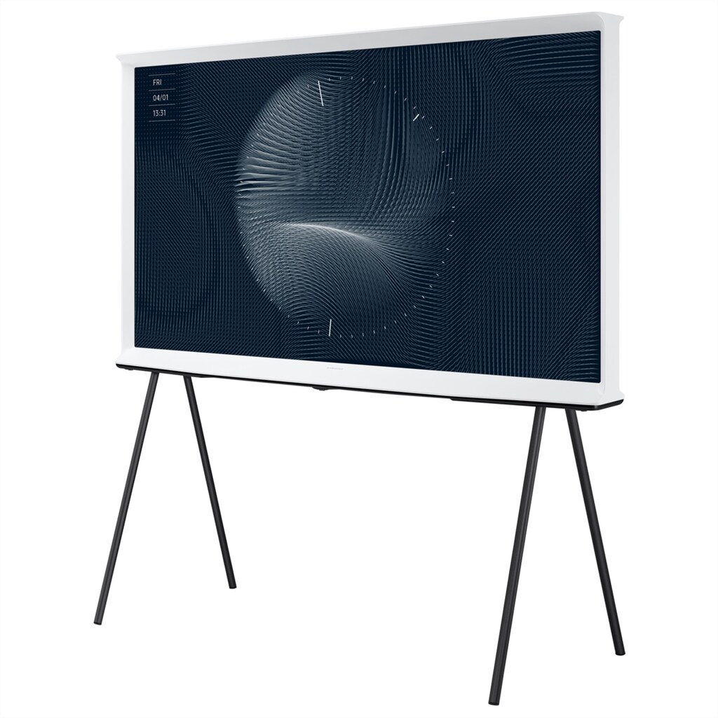 Samsung LED-Fernseher »Samsung TV The Serif 4.0 QE43LS01BA, 43" Cloud White«, 108 cm/43 Zoll