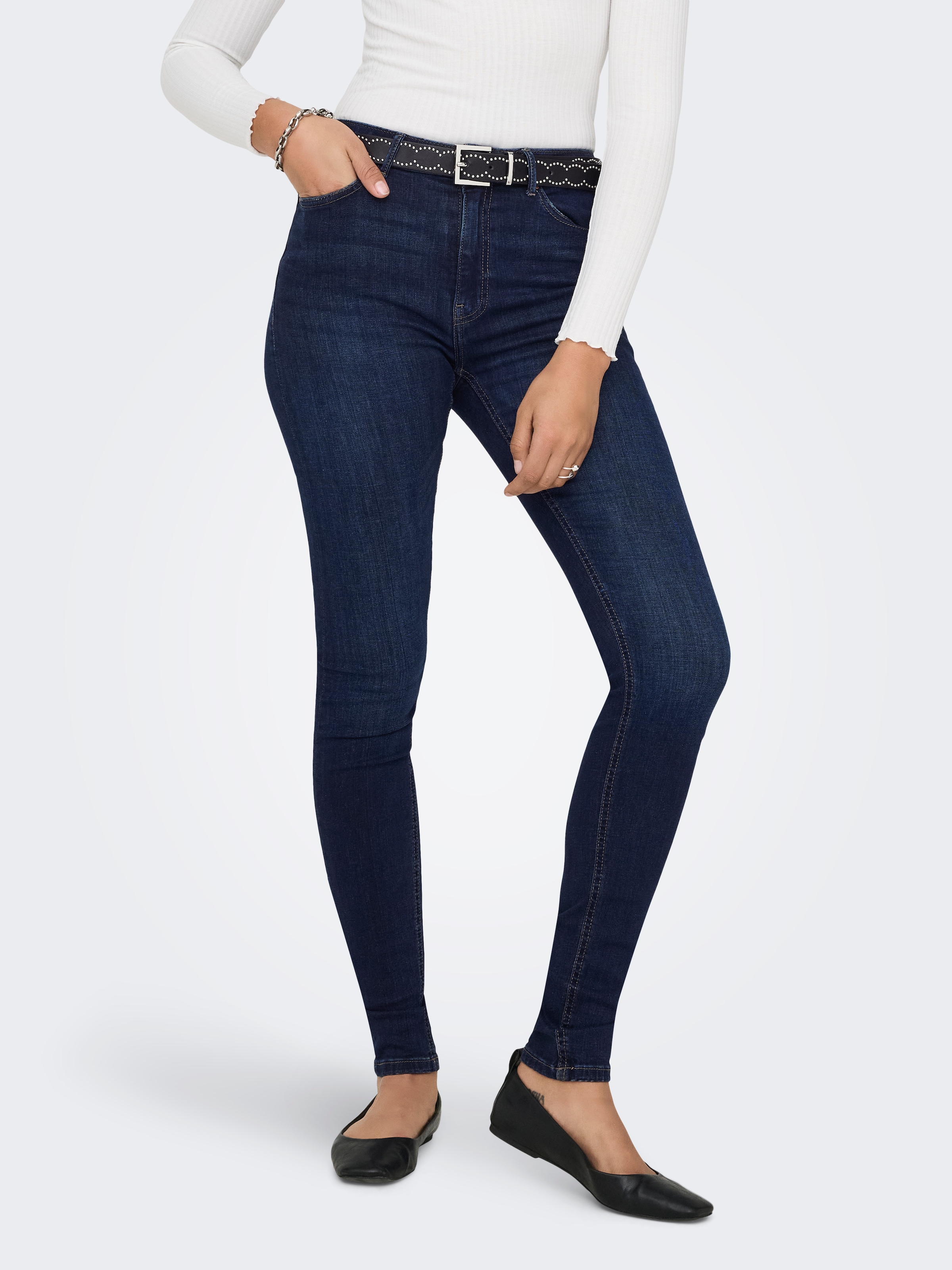 ONLY Skinny-fit-Jeans »ONLPAOLA HW SK DNM AZGZ878«
