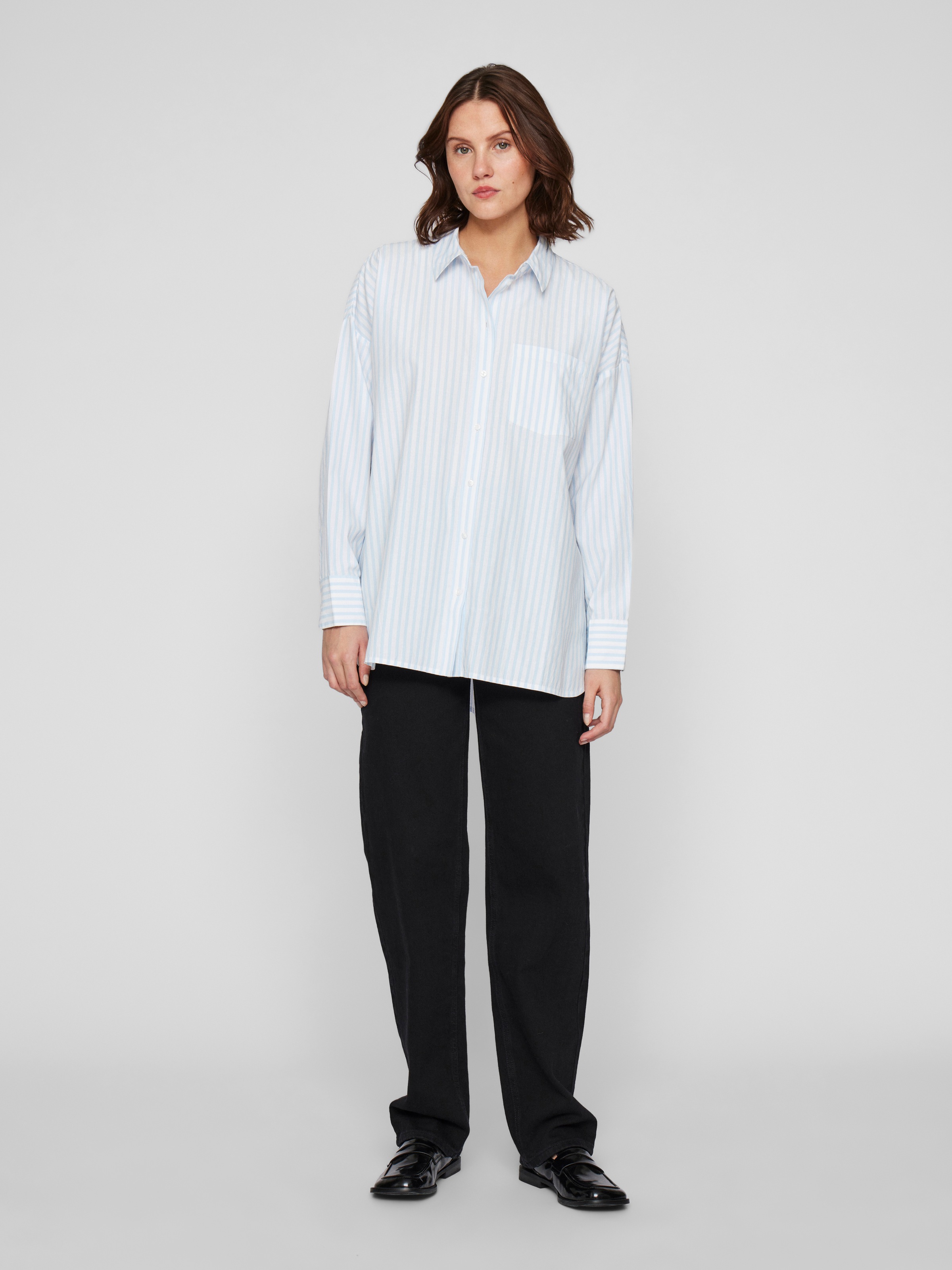 Vila Hemdbluse »VIDARMA L/S BUTTON SHIRT - NOOS«