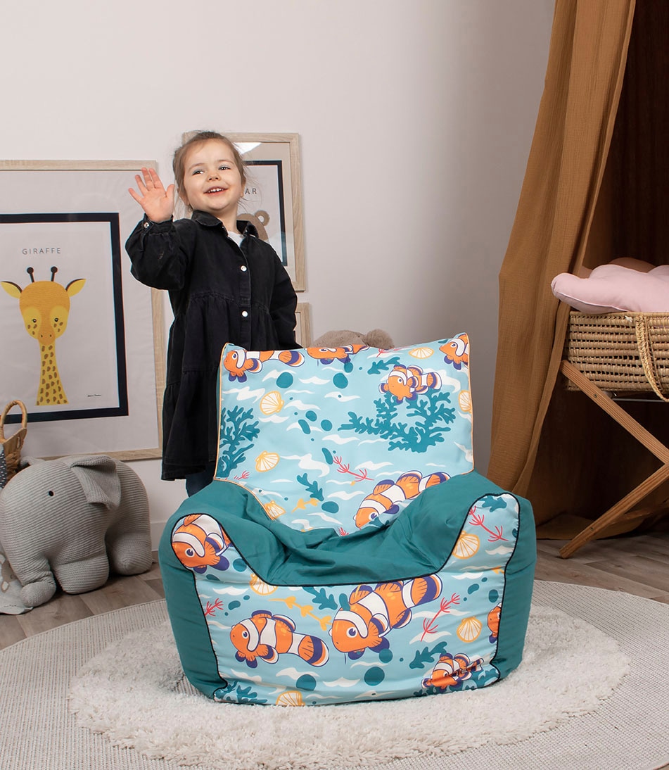 ❤ Knorrtoys® Sitzsack »Junior, Clownfish«, Europe Kinder; Made im Shop Jelmoli-Online in für kaufen