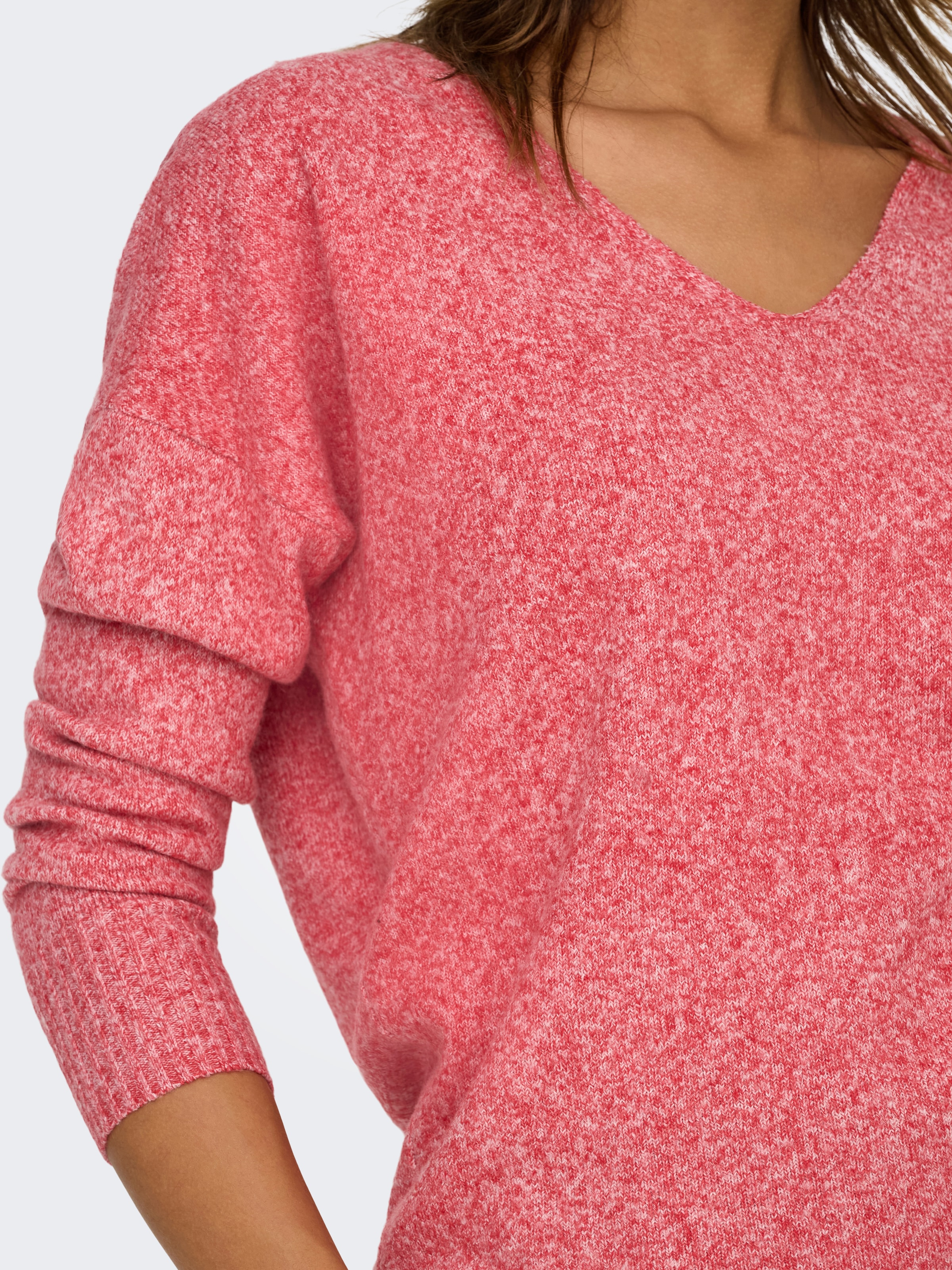 ONLY V-Ausschnitt-Pullover »ONLRICA LIFE L/S V-NECK PULLO KNT NOOS«