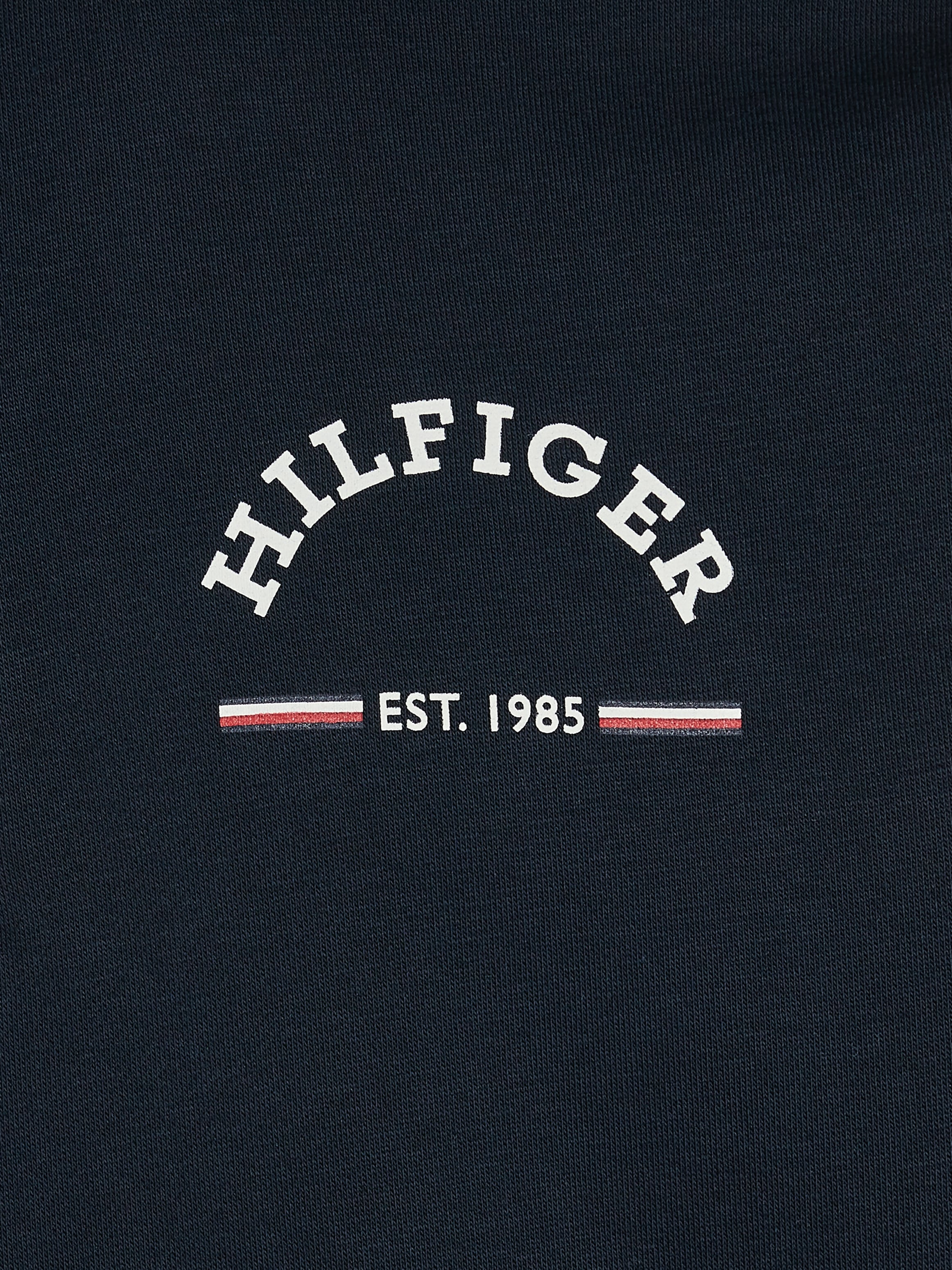 Tommy Hilfiger Sweatshirt »ROUNDALL STAND COLLAR ZIP«, mit Stehkragen und Reissverschluss