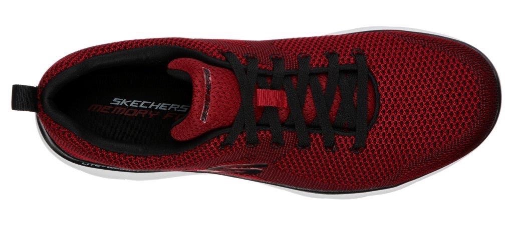 Skechers Sneaker »SUMMITS«, mit gepolstertem Schaftrand, Freizeitschuh, Halbschuh, Schnürschuh