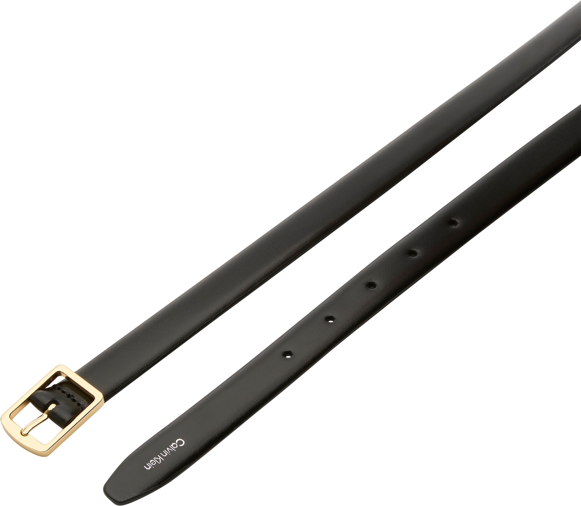 Calvin Klein Jeans Ledergürtel »CLASSIC SQUARE BUCKLE BELT 20MM«, Grössenverstellbar