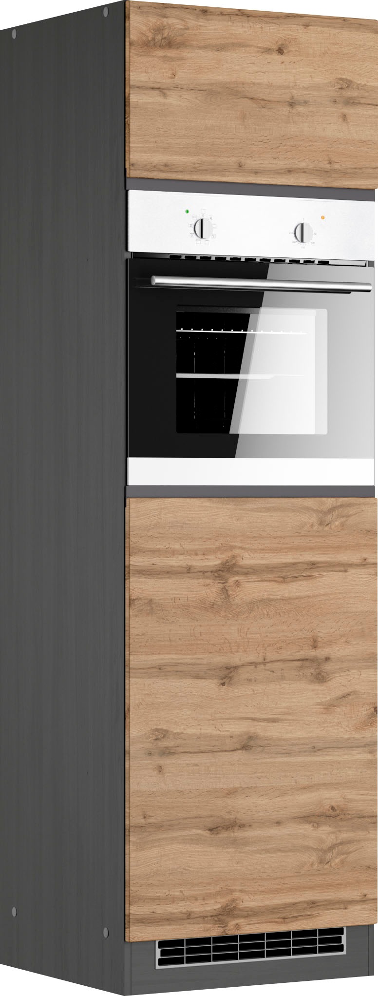 KOCHSTATION Backofenumbauschrank "KS-Riesa" Breite 60 cm, MDF-Fronten