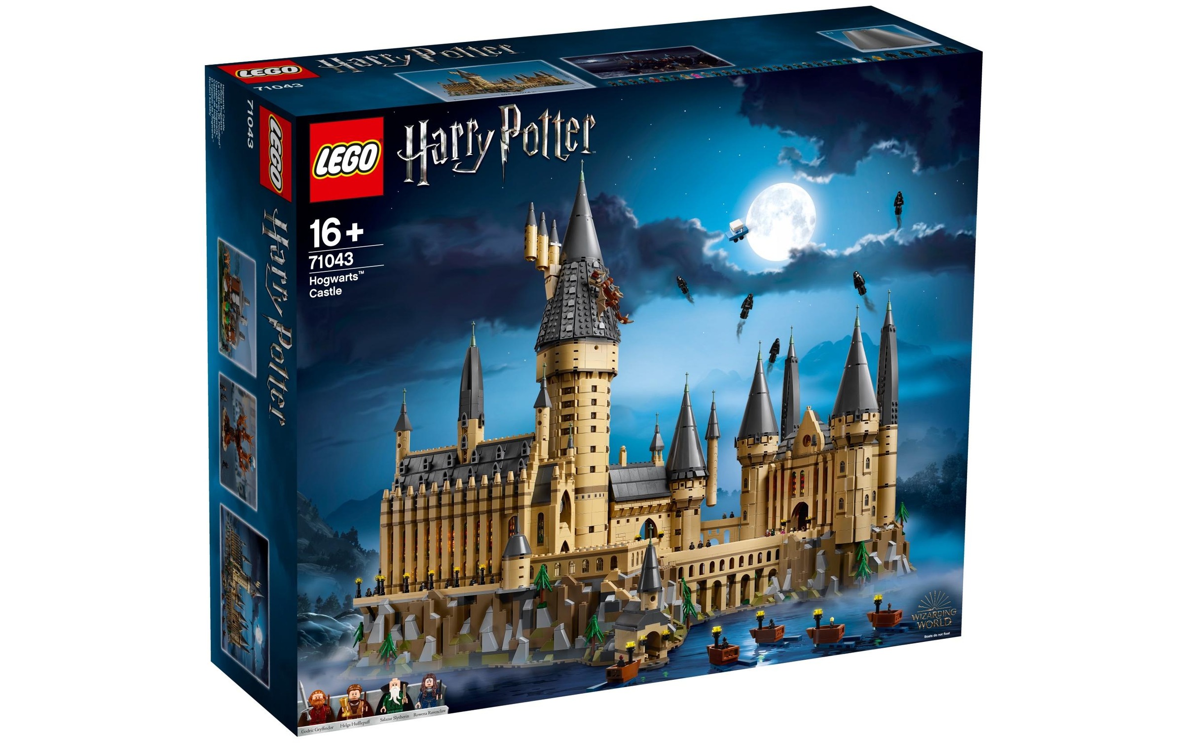 Lego Braun, Grau Spielbausteine "Schloss Hogwarts"