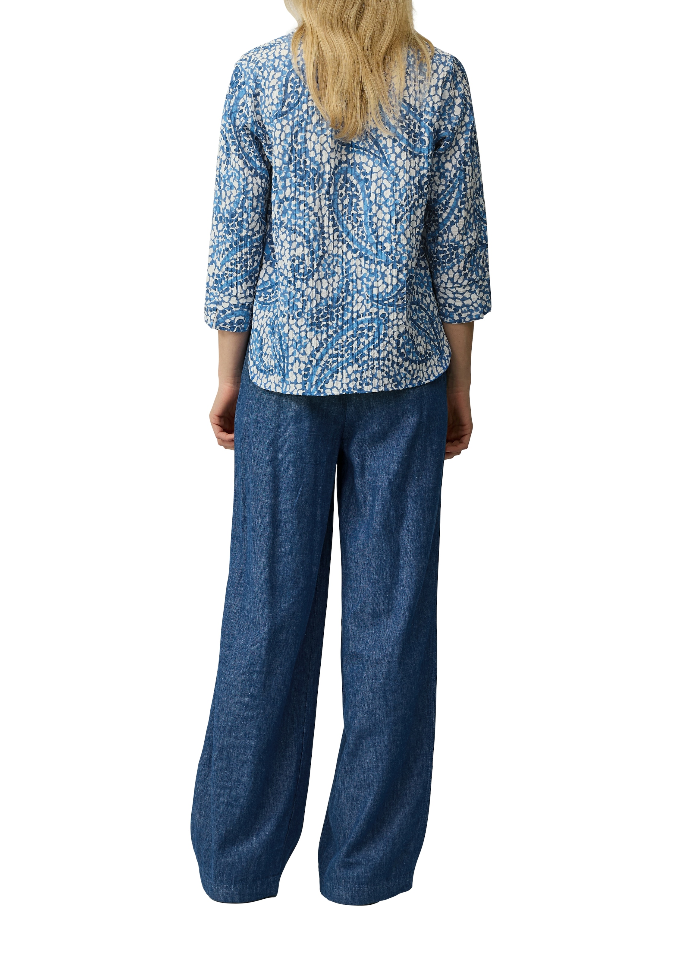 s.Oliver Shirtbluse, mit 3/4-Ärmeln und im Tunika-Look
